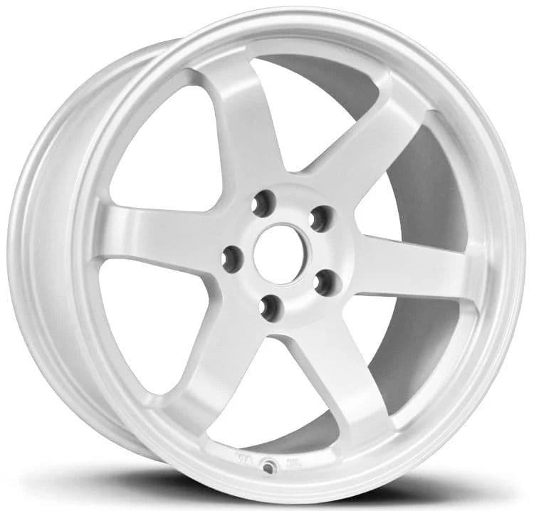 Avid Av-06 Gloss White 18x8