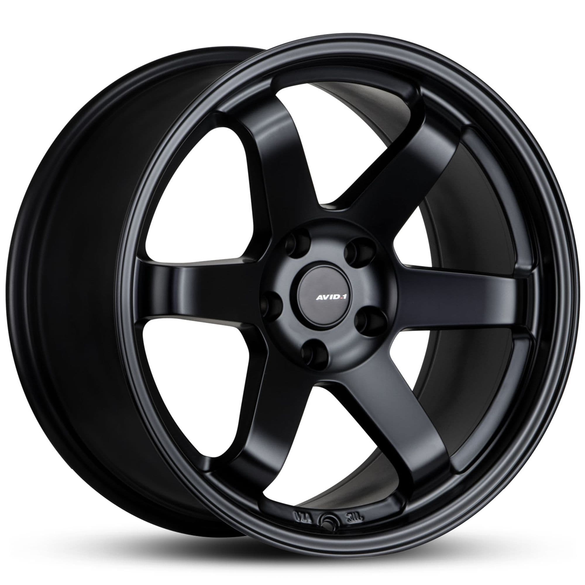 Avid Av-06 Matte Black 18x8