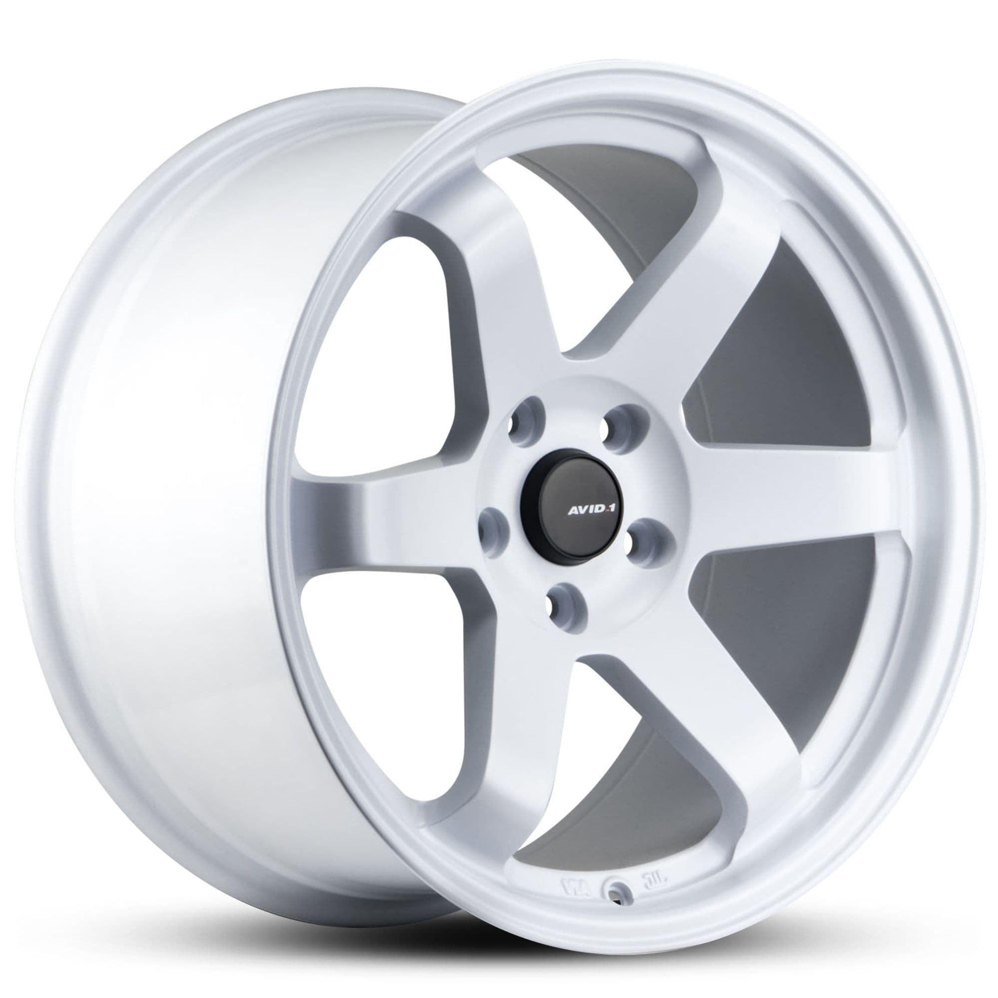Avid Av-06 Matte White 17x8