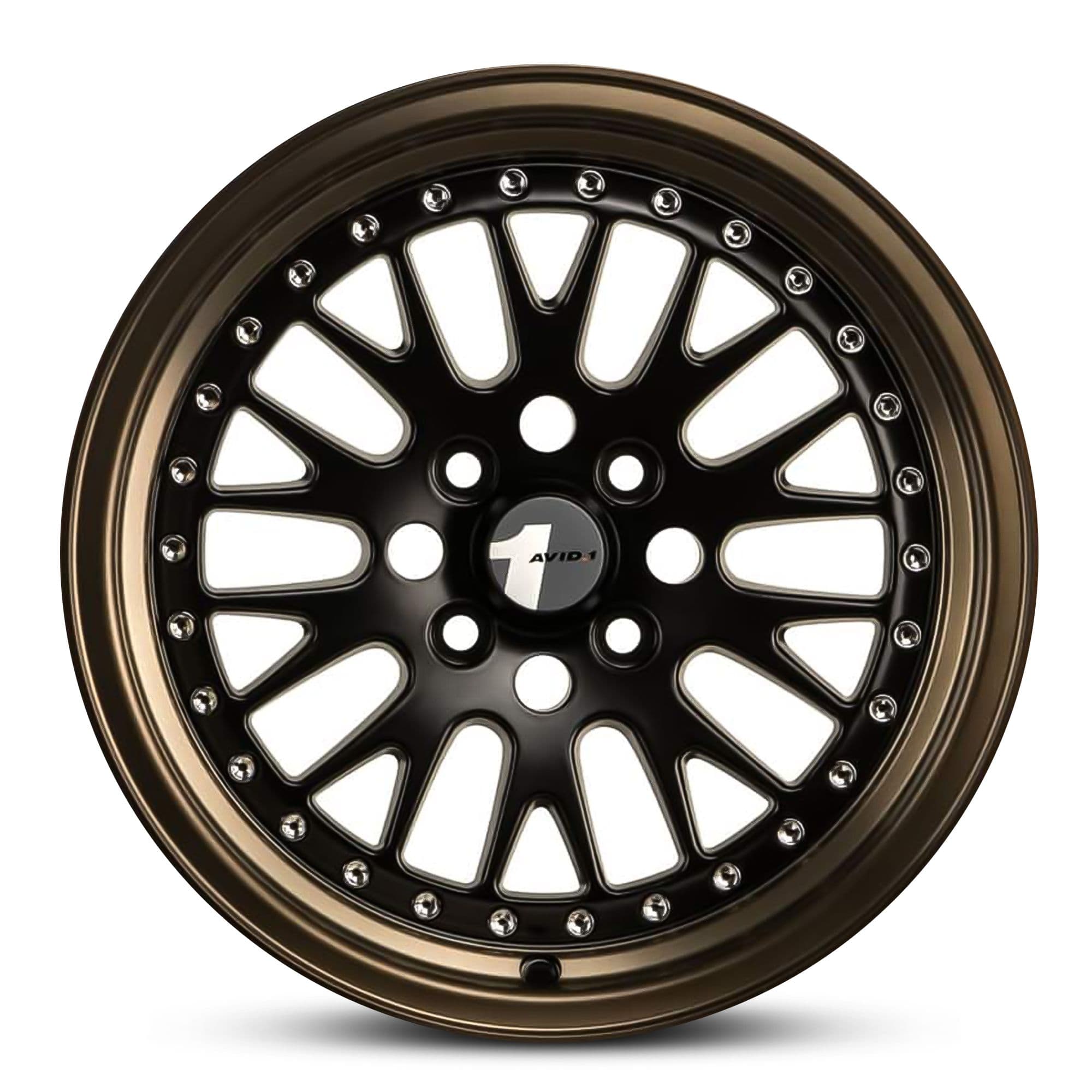 Wheel AVID AV-12 BLACK BRONZE LIP