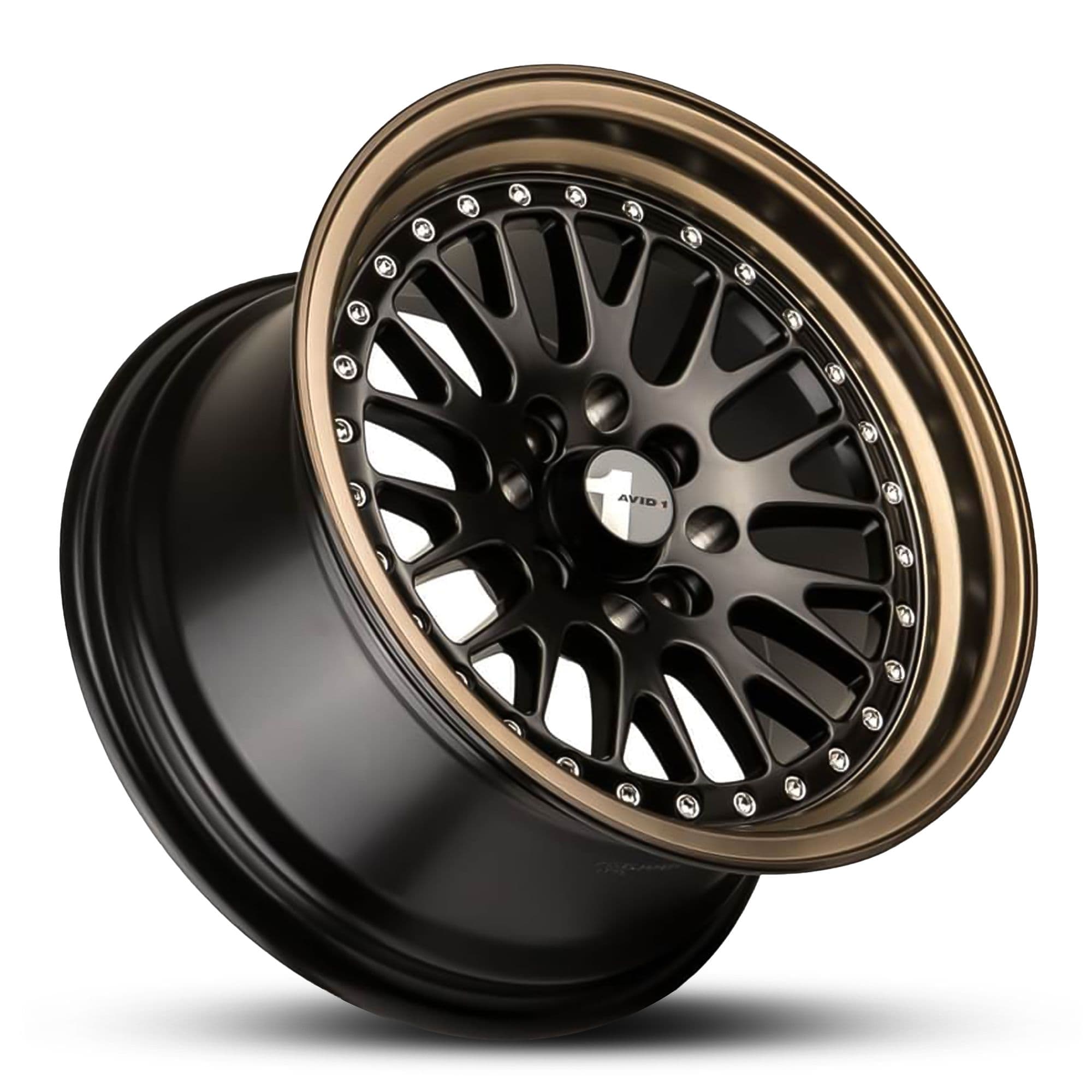 Wheel AVID AV-12 BLACK BRONZE LIP