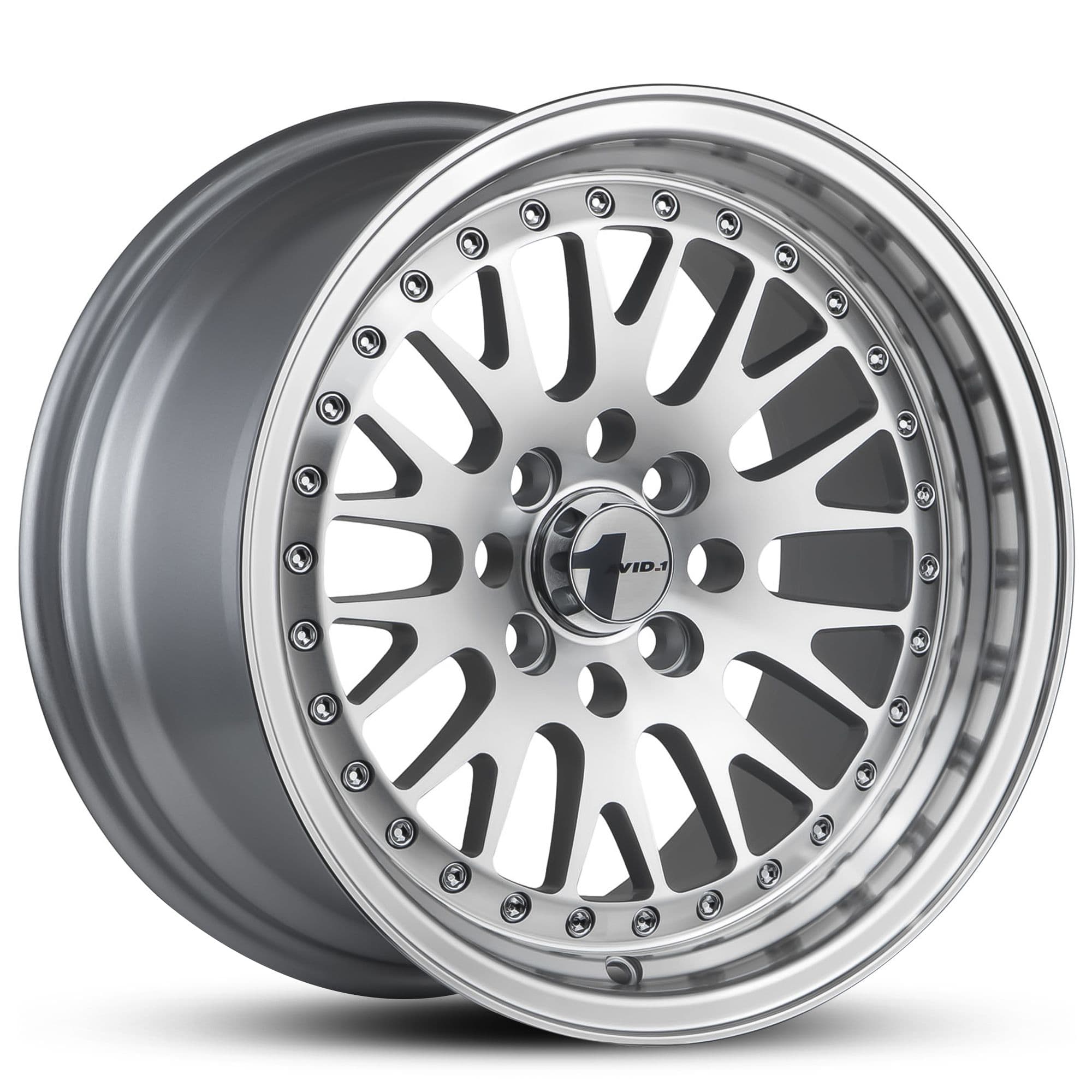 Wheel AVID AV-12 GLOSS SILVER MACHINED FACE LIP