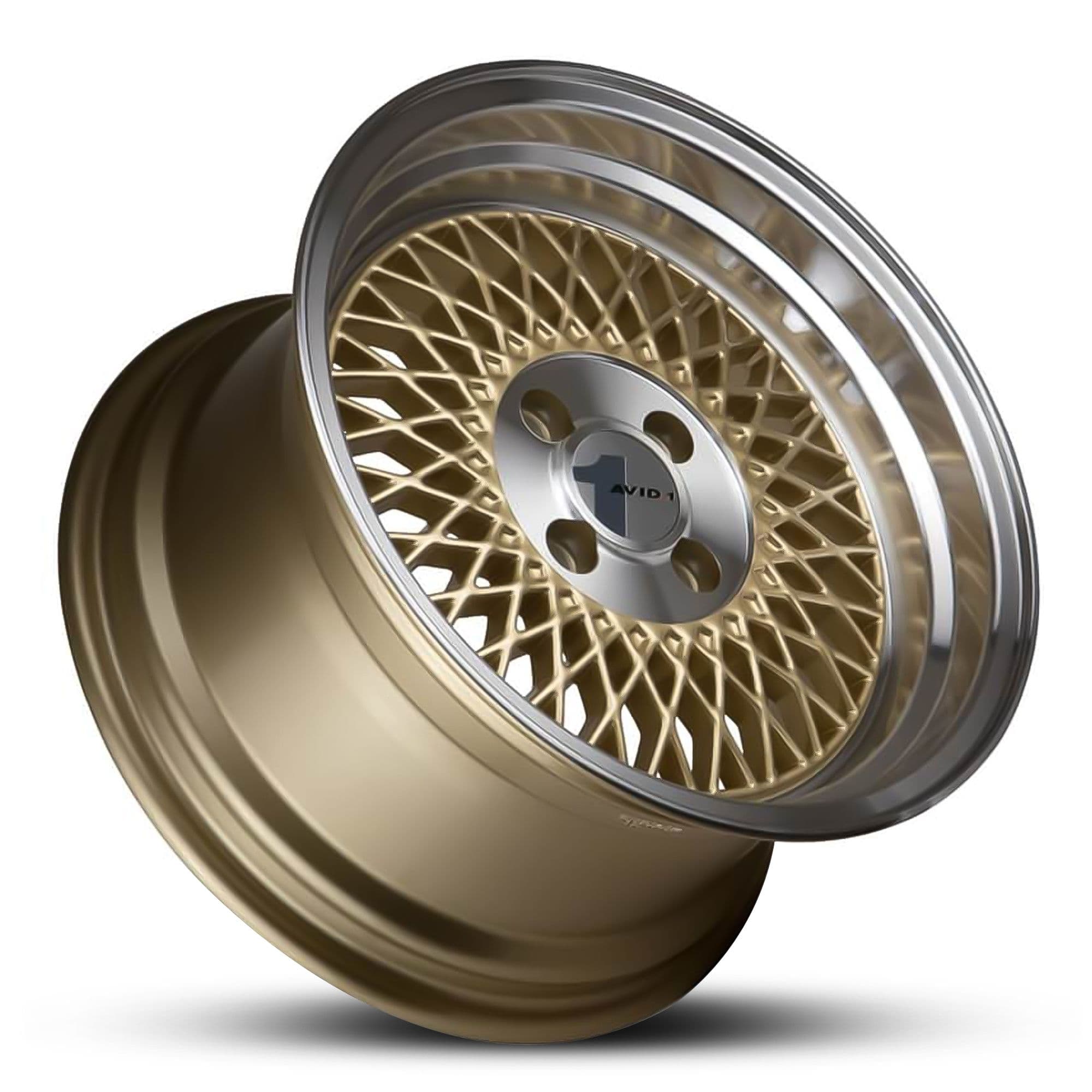 Wheel AVID AV-18 GLOSS GOLD MACHINED LIP