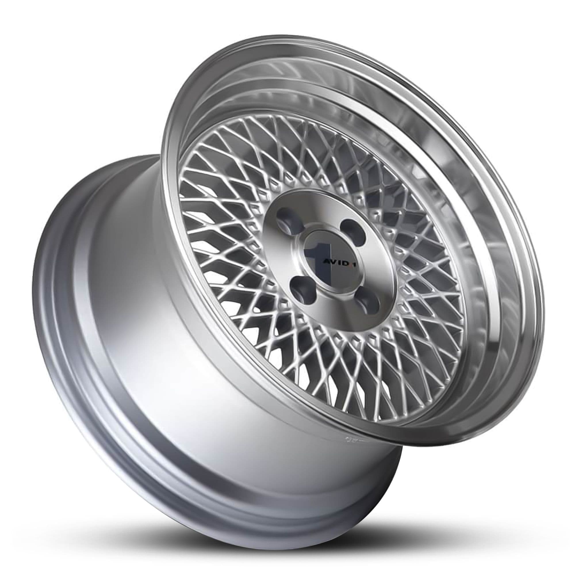 Wheel AVID AV-18 GLOSS SILVER MACHINED LIP