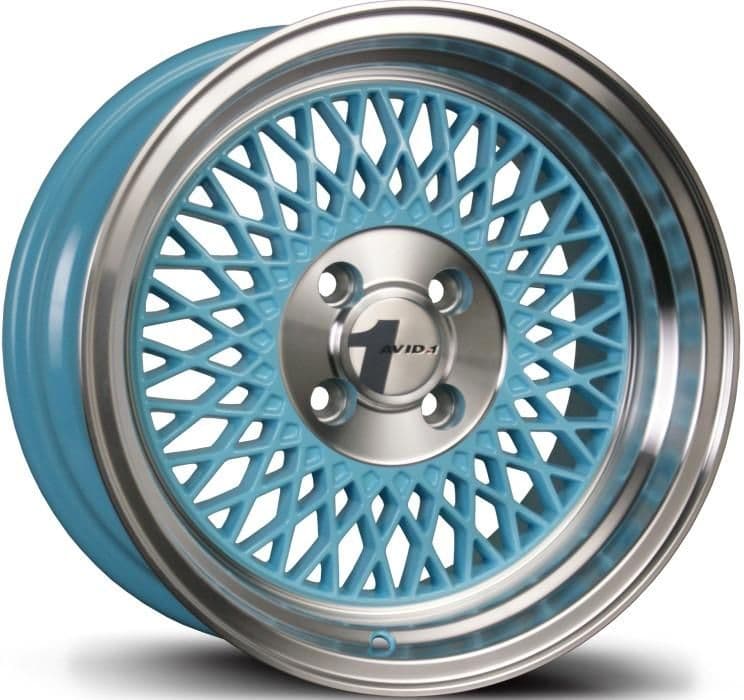 Avid Av-18 Tiffany Blue Machined Lip 15x8