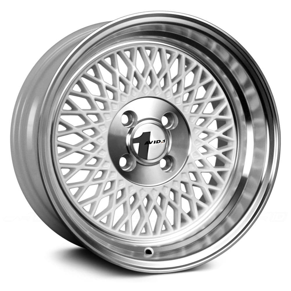 Wheel AVID AV-18 WHITE MACHINED LIP