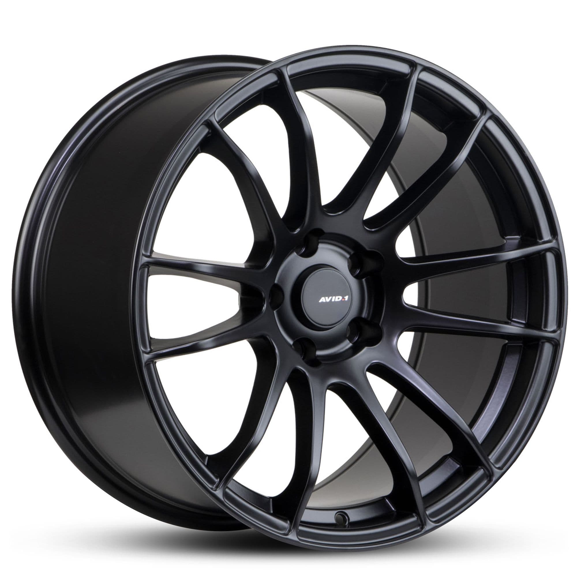 Avid Av-20 Matte Black 17x8
