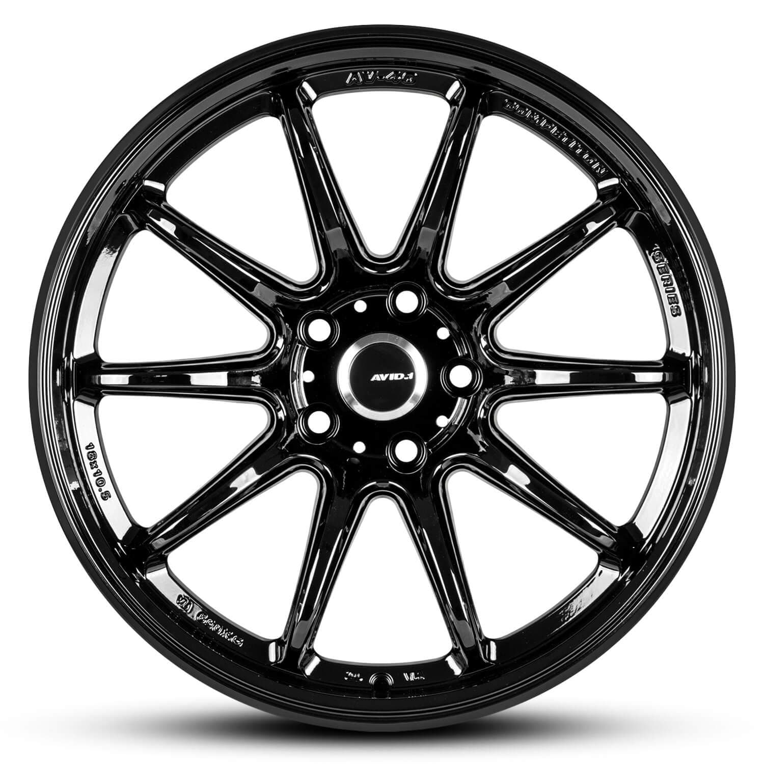 Wheel AVID AV-40 GLOSS BLACK