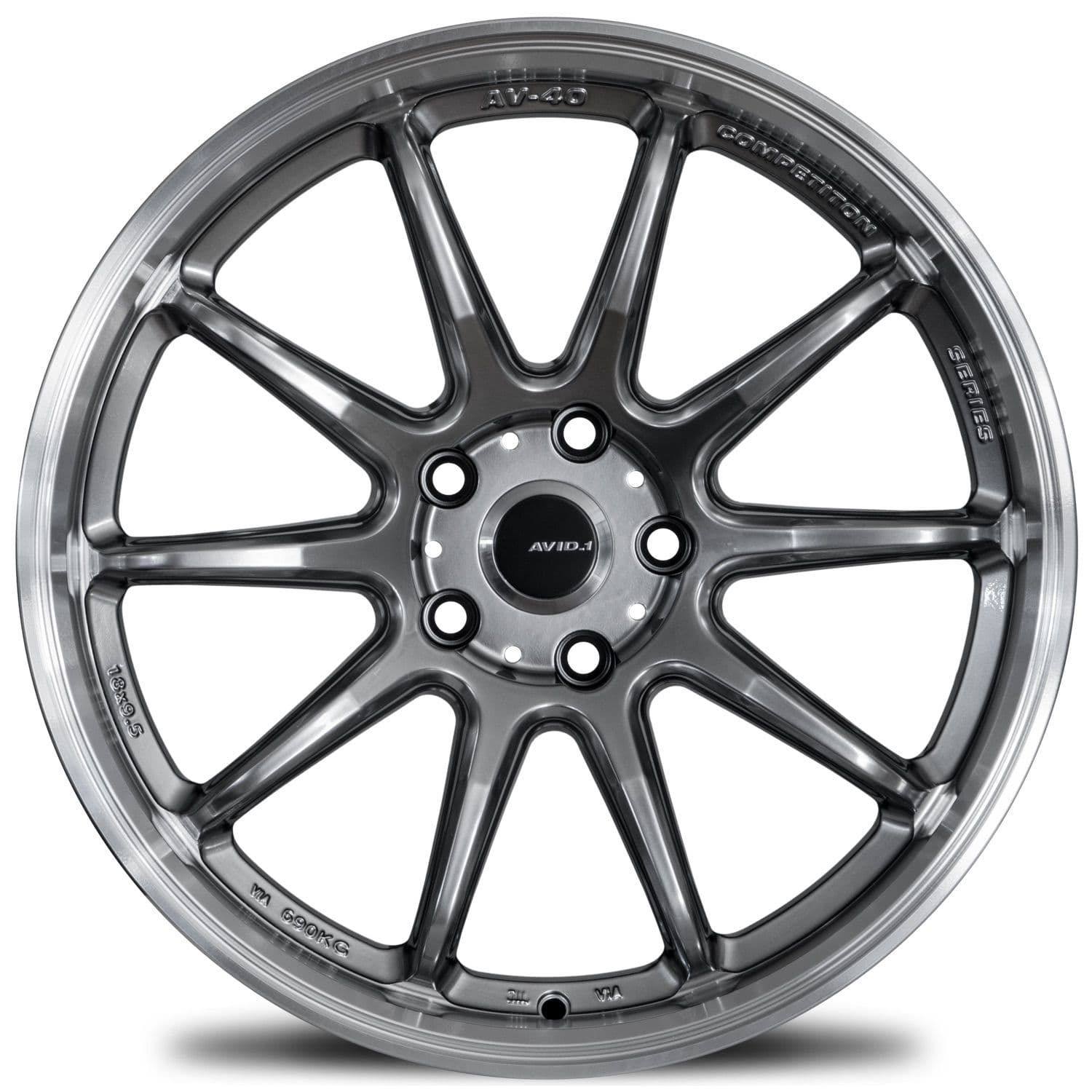 Wheel AVID AV-40 HYPER BLACK