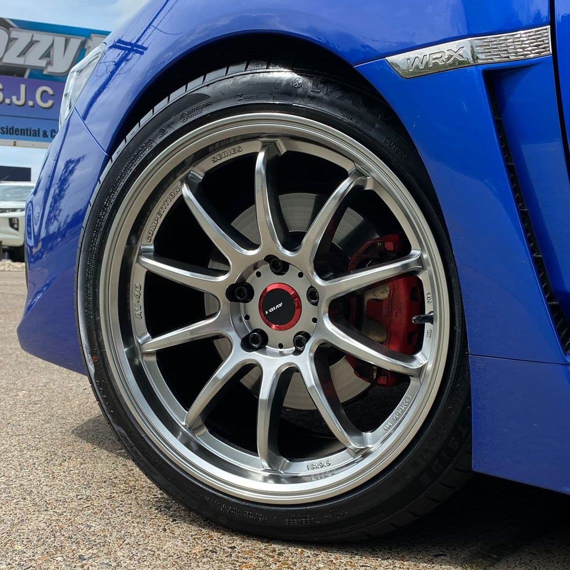 Wheel AVID AV-40 HYPER BLACK