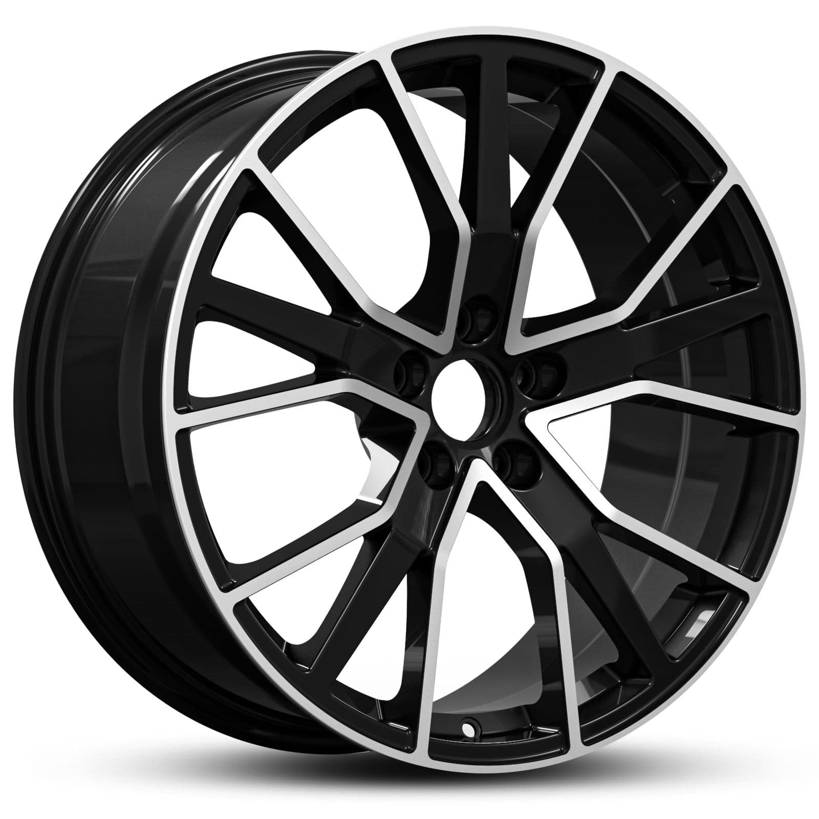 Euro Spec Replica 300 Black Machined Face 20x9.0