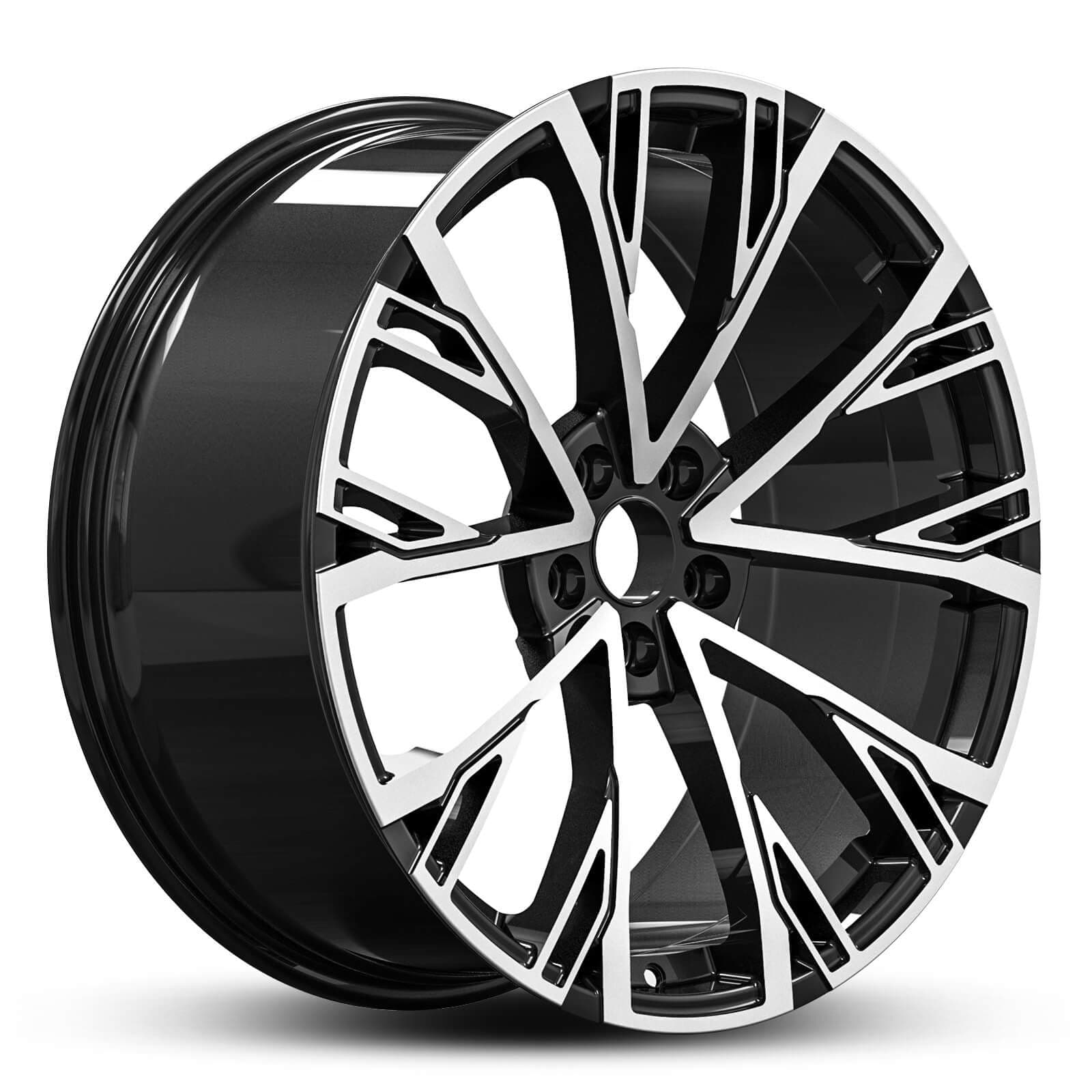 Euro Spec Replica 551 Black Machined Face 20x9