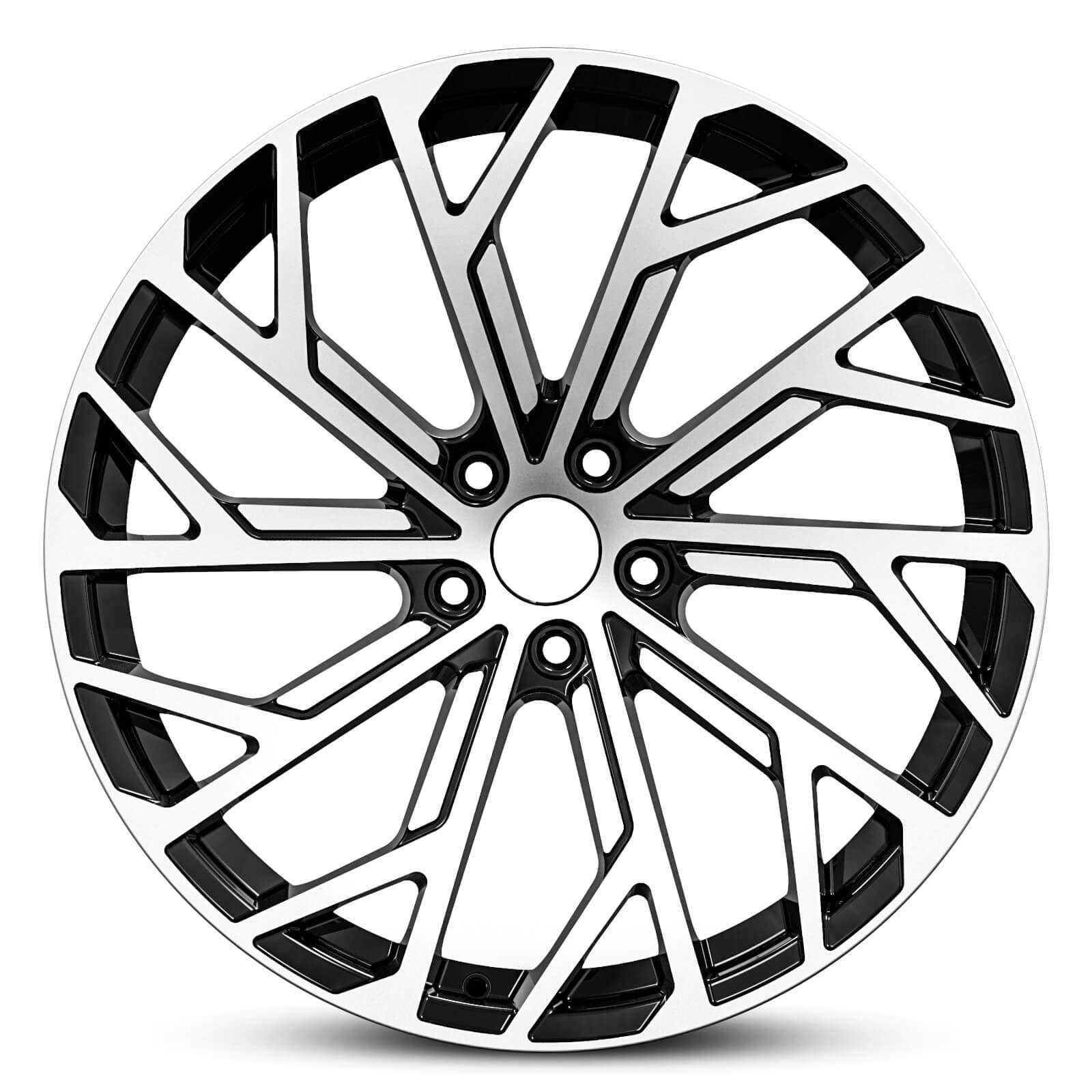 Wheel EURO SPEC REPLICA 552 BLACK MACHINED FACE