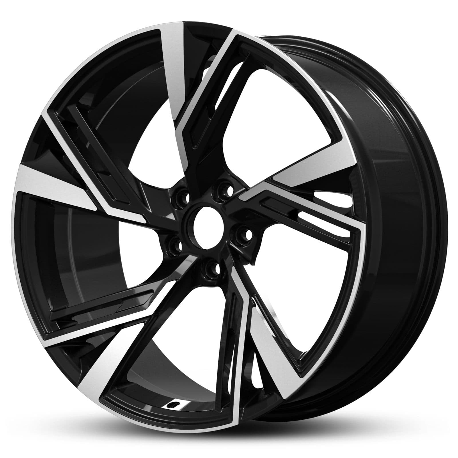 Wheel EURO SPEC REPLICA 803 BLACK MACHINED FACE