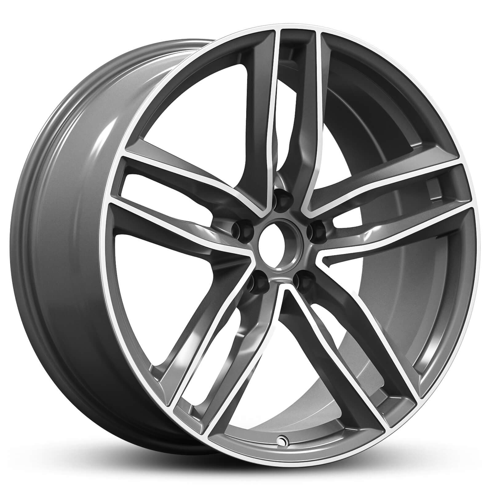 Wheel EURO SPEC REPLICA 8228 SATIN GUNMETAL MACHINED FACE