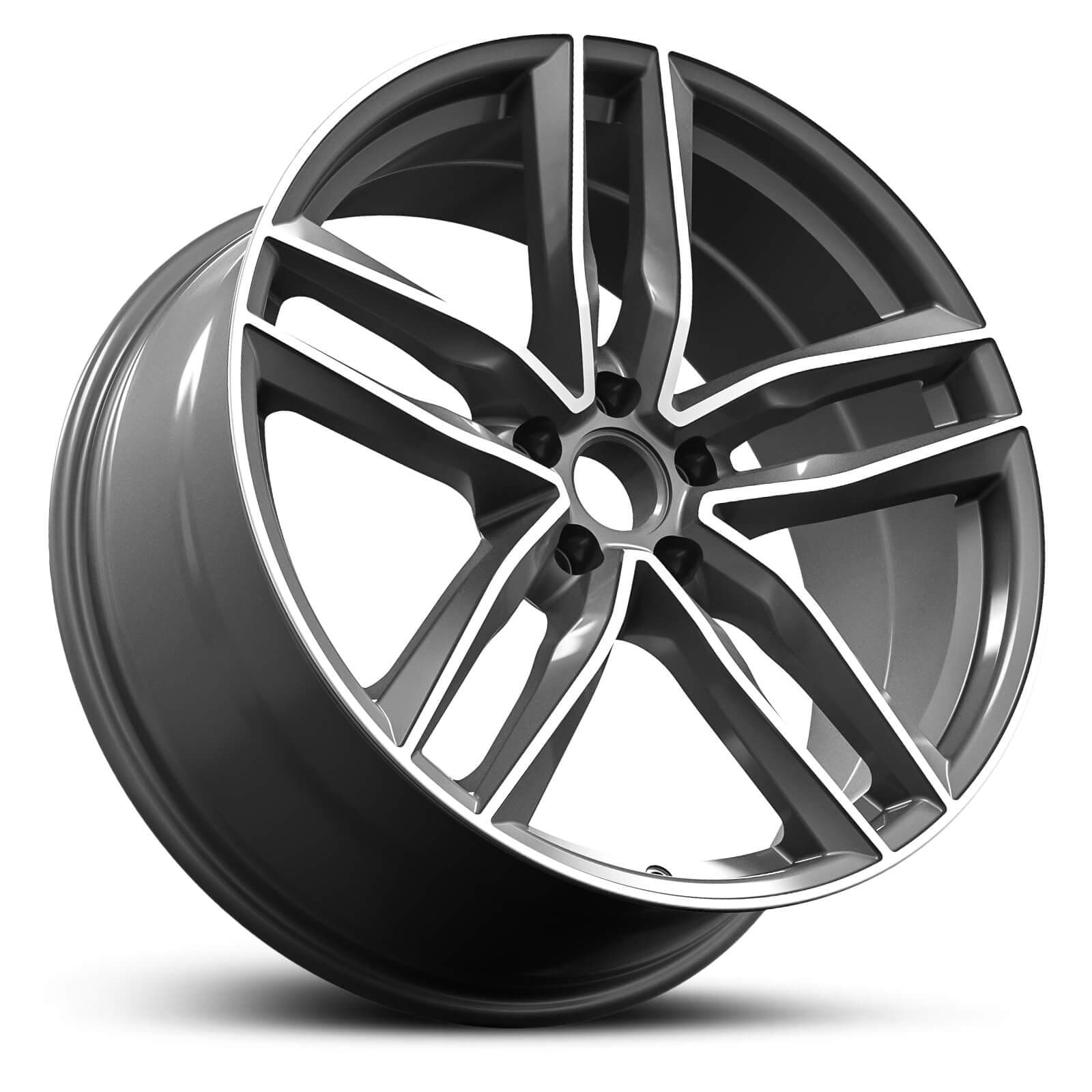Wheel EURO SPEC REPLICA 8228 SATIN GUNMETAL MACHINED FACE