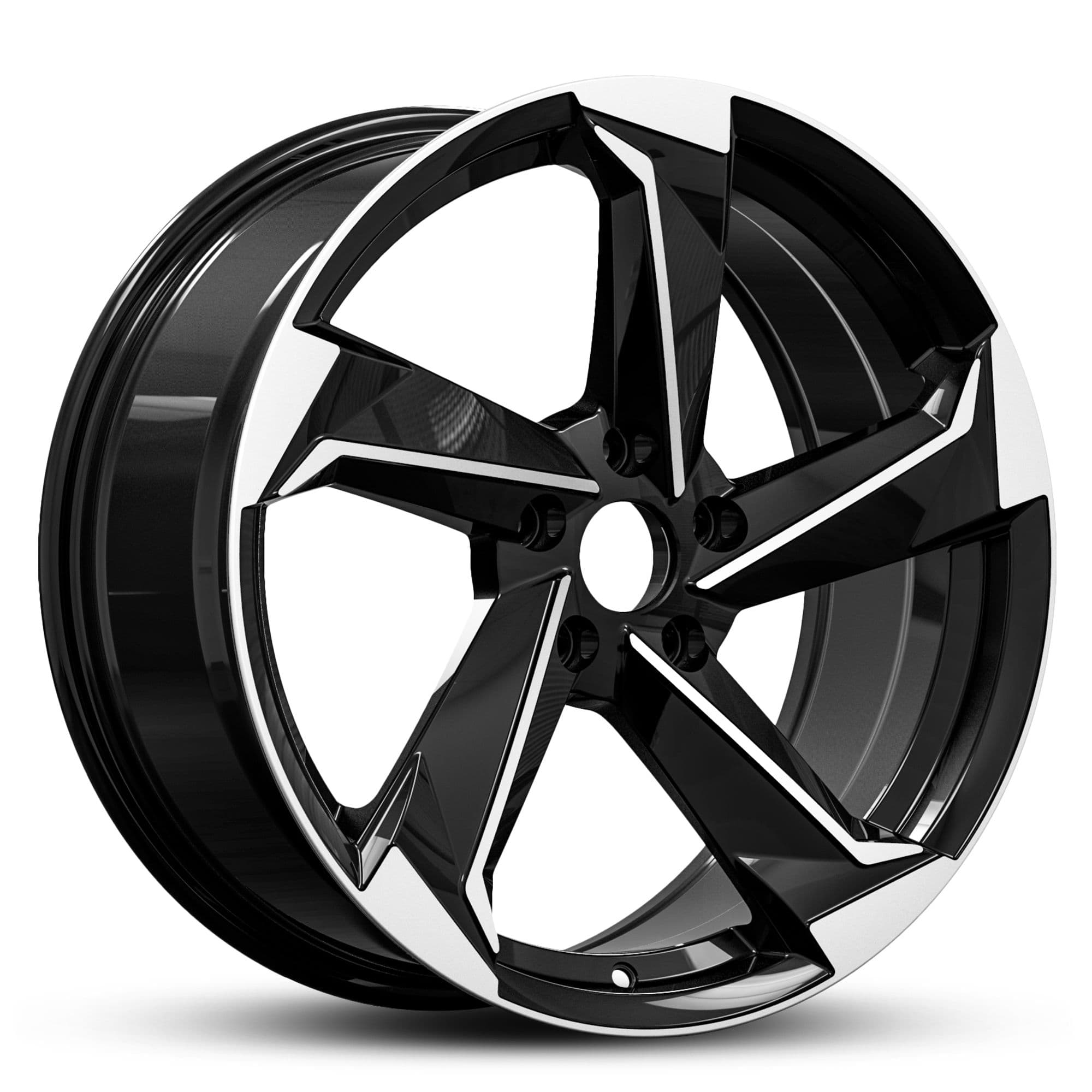 Euro Spec Replica 988 Machined Black 18x8.0
