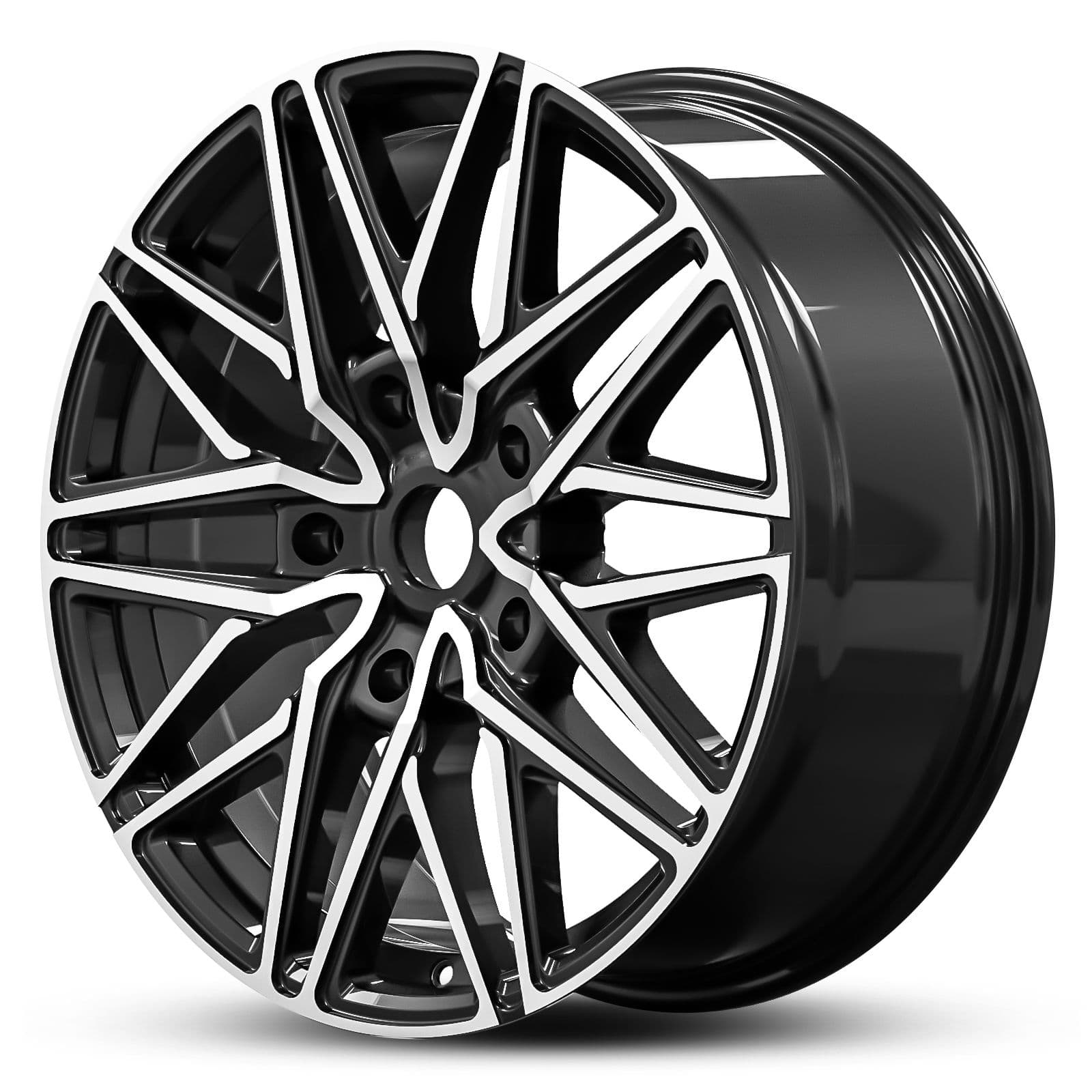 Wheel EURO SPEC REPLICA ART141 BLACK MACHINED FACE