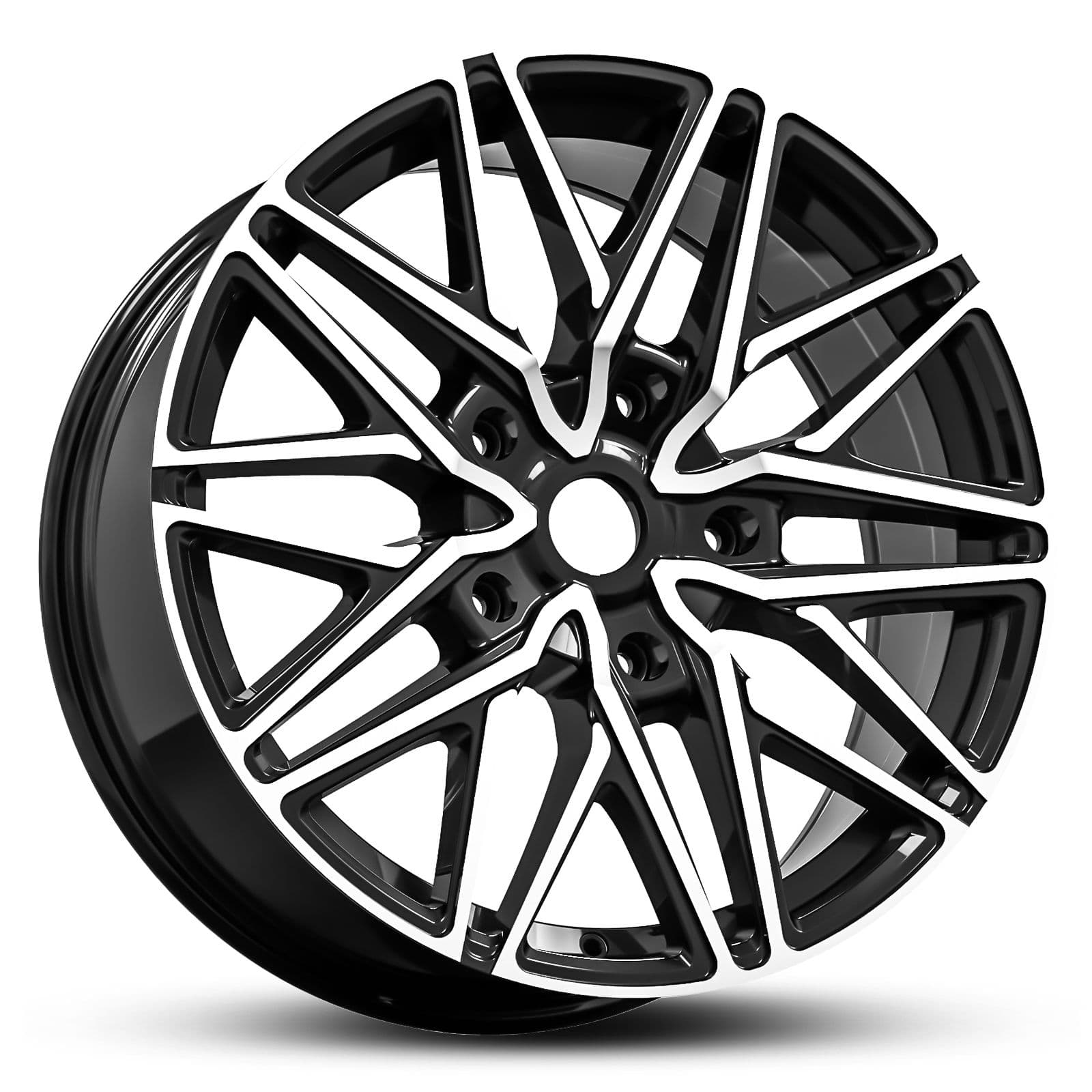 Wheel EURO SPEC REPLICA ART141 BLACK MACHINED FACE