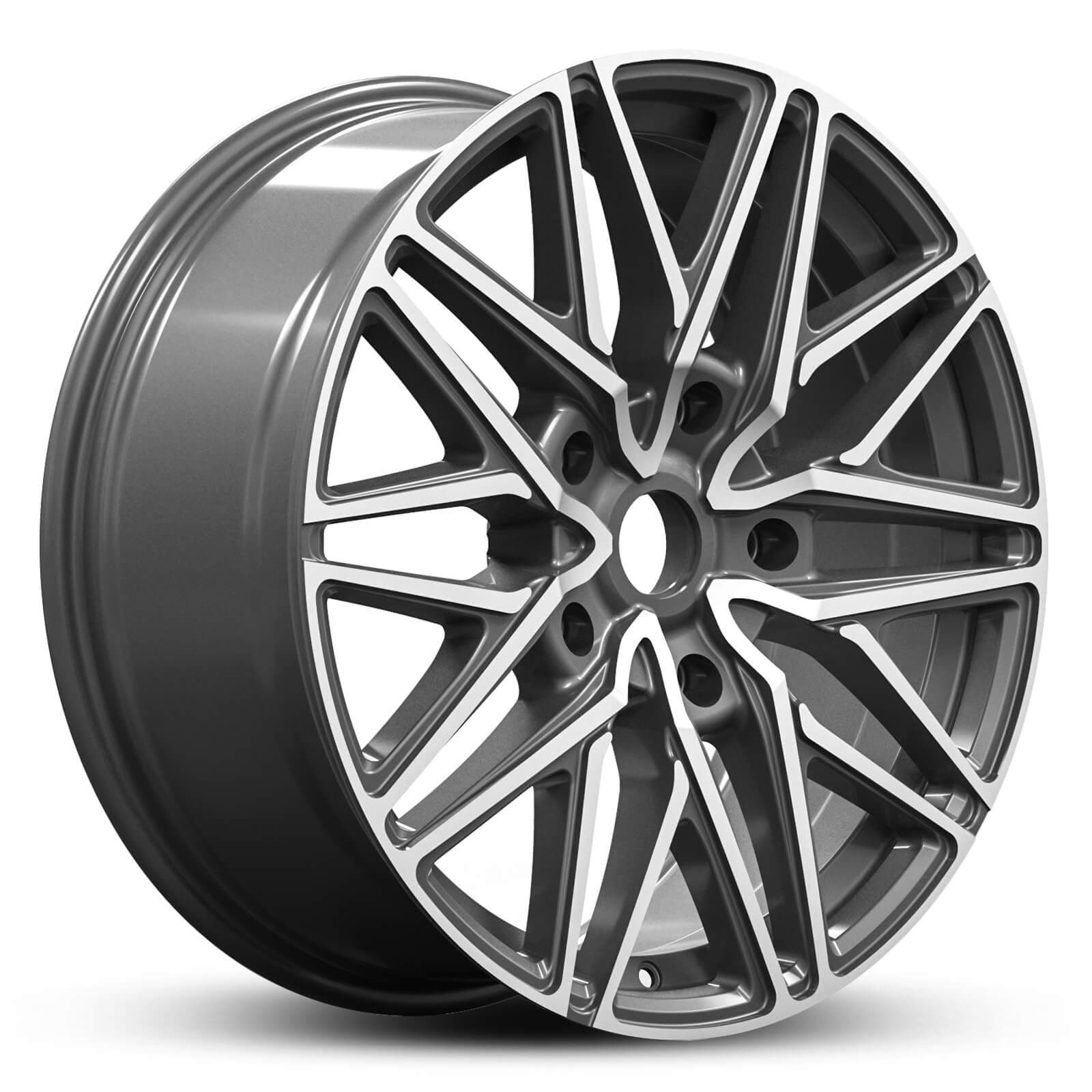 Euro Spec Replica Art141 Gunmetal Machined Face 18x8.0