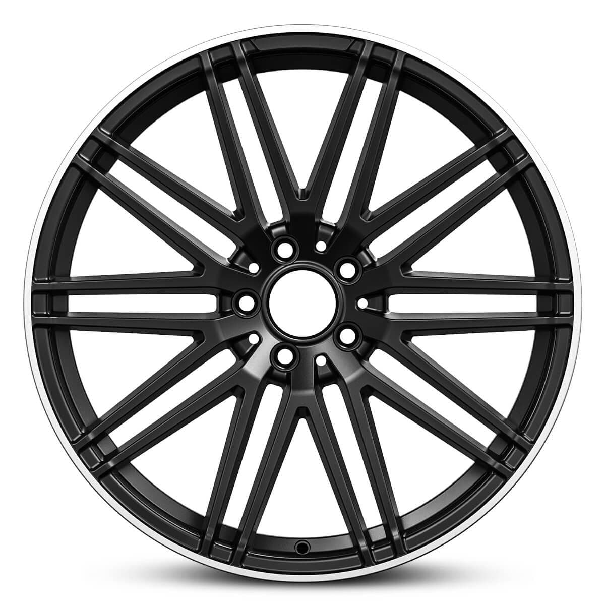 Wheel EURO SPEC REPLICA CLASS 873 SATIN BLACK MACHINED LIP