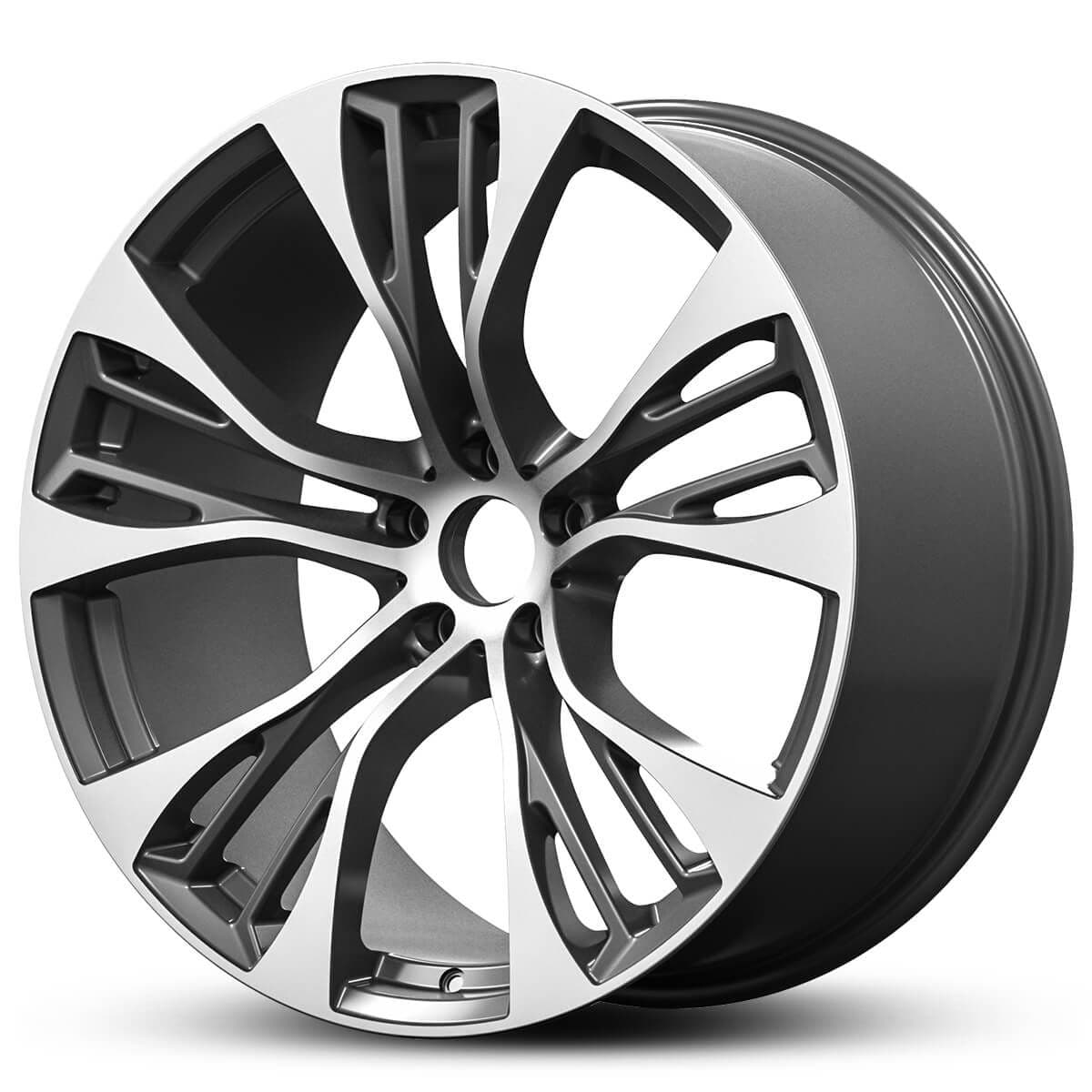 Wheel EURO SPEC REPLICA CONCAVE PRO 548 GUNMETAL MACHINED FACE