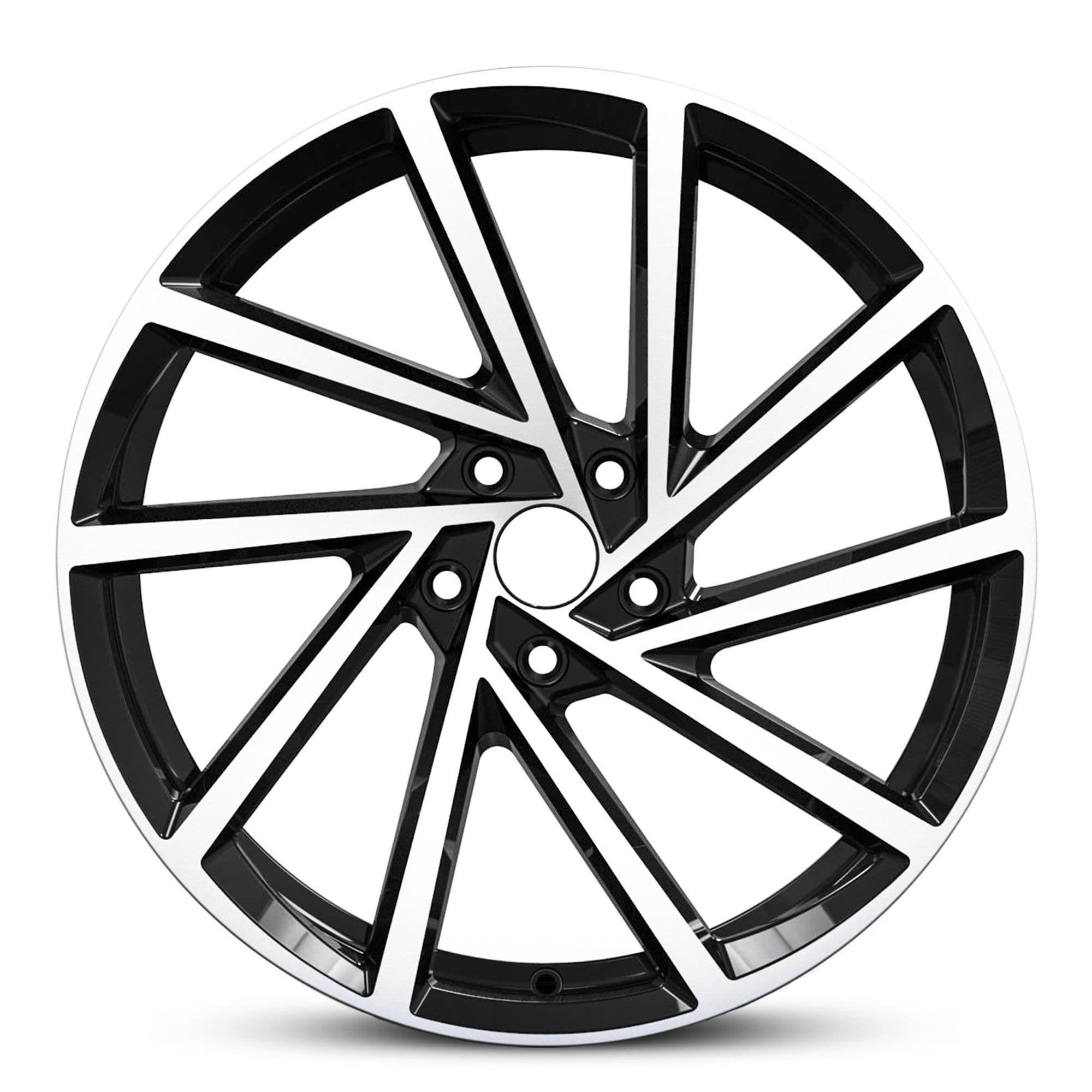 Wheel EURO SPEC REPLICA DIRECTIONAL 992 BLACK MACHINED FACE
