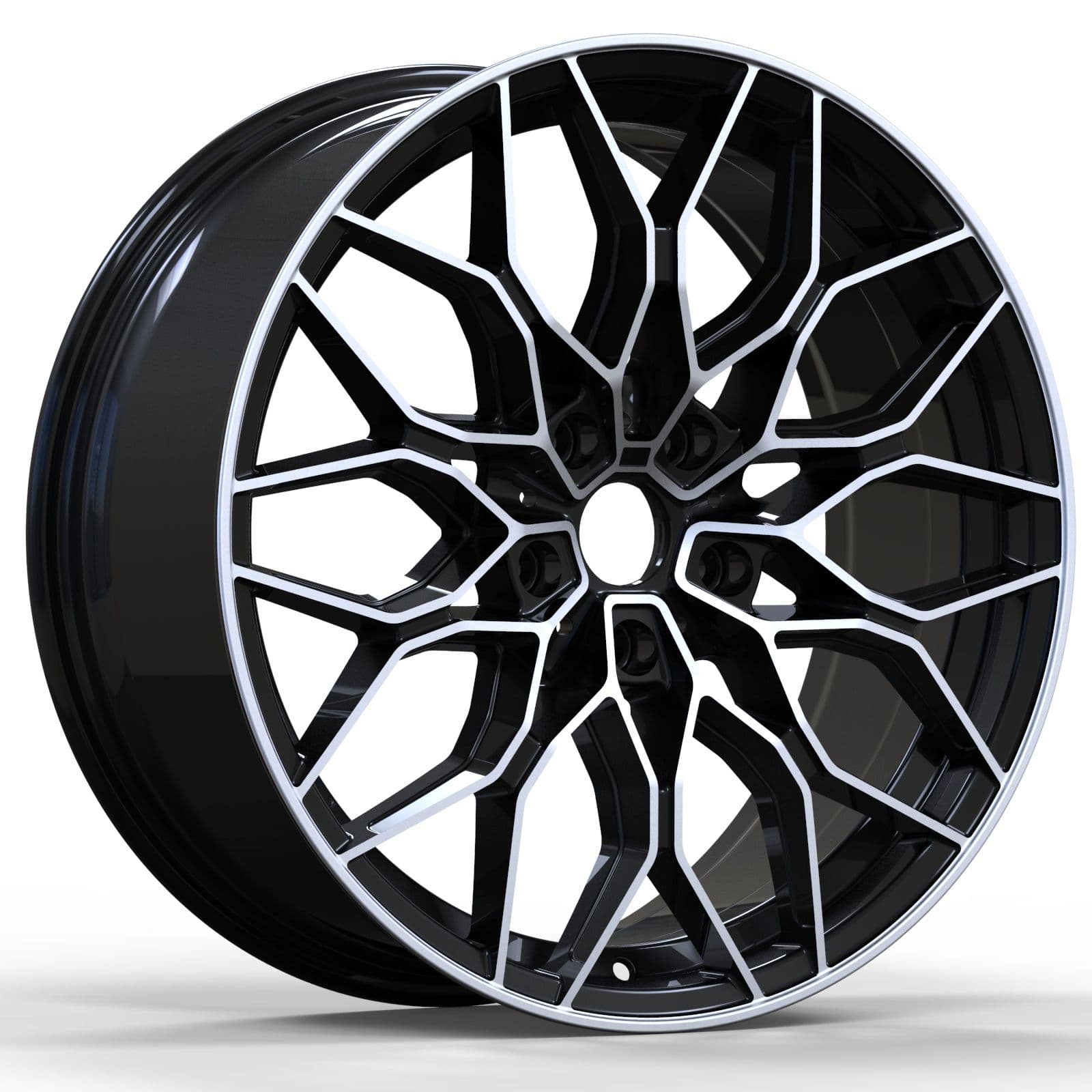 Wheel EURO SPEC REPLICA HONEYCOMB 872 BLACK MACHINED FACE