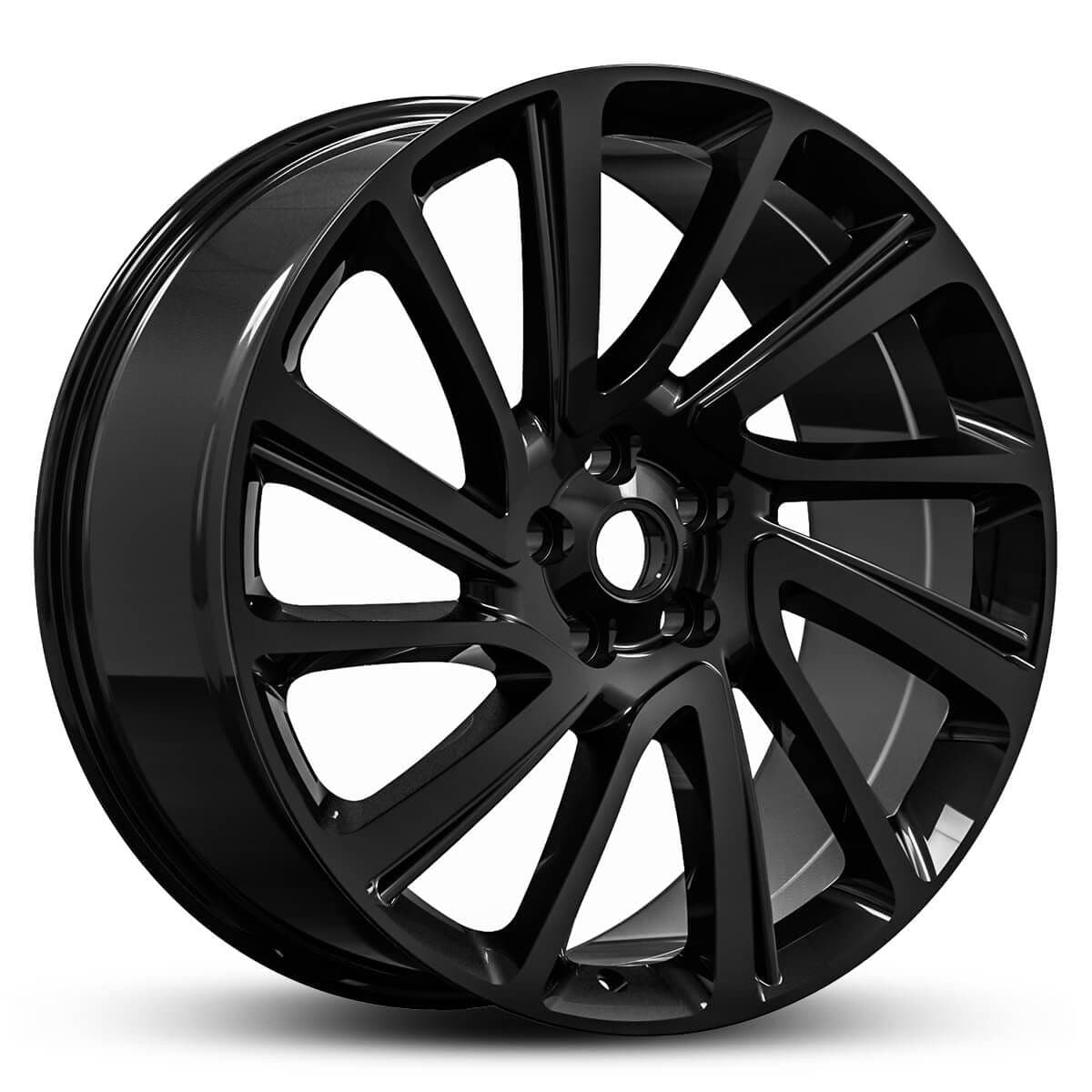Euro Spec Replica Land 840 Gloss Black 22x9.5