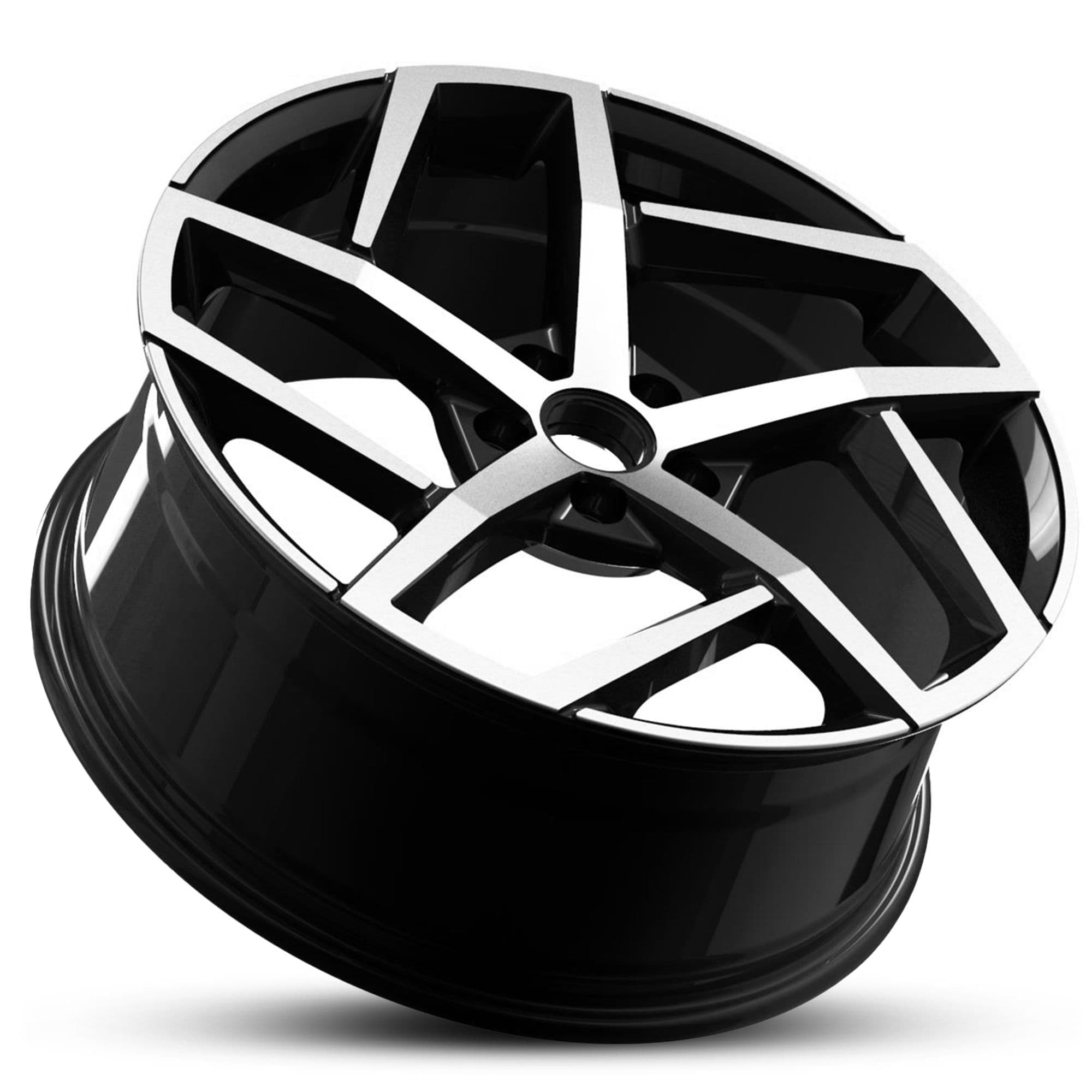 Wheel EURO SPEC REPLICA LIGHTNING 812 BLACK MACHINED FACE