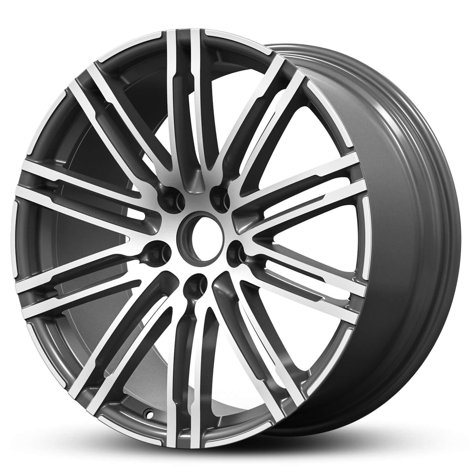 Wheel EURO SPEC REPLICA PANAM 253 SATIN GUNMETAL MACHINED FACE