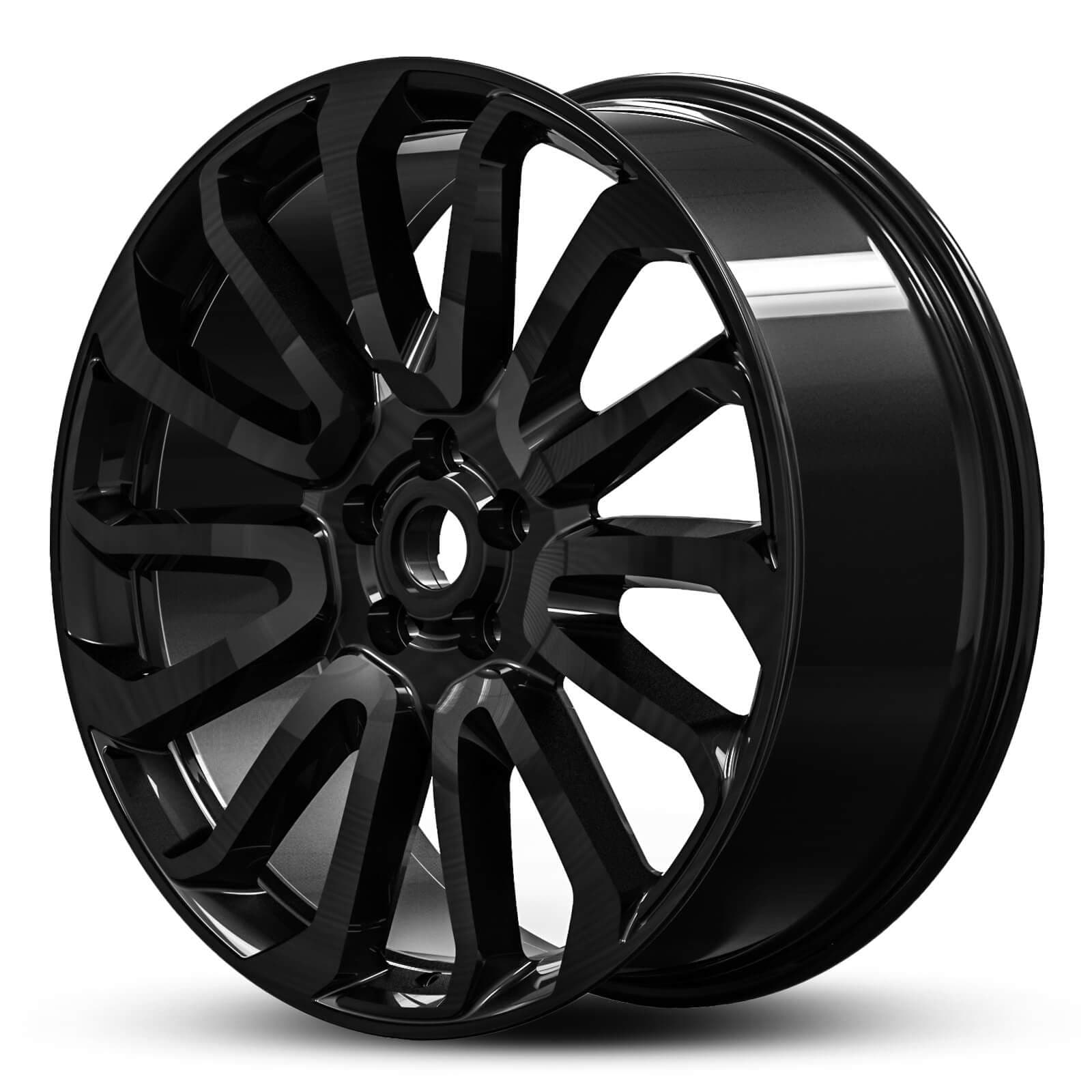 Wheel EURO SPEC REPLICA TWISTED 842 GLOSS BLACK