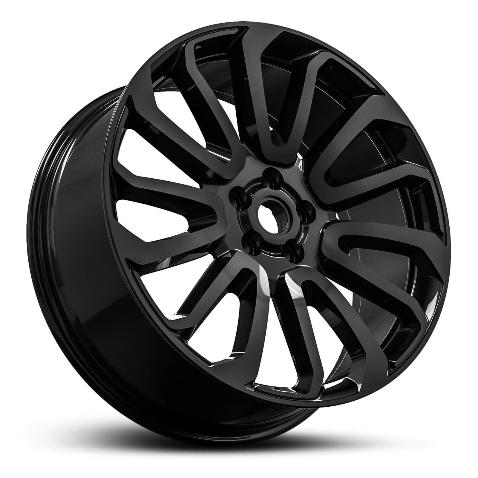 Wheel EURO SPEC REPLICA TWISTED 842 GLOSS BLACK
