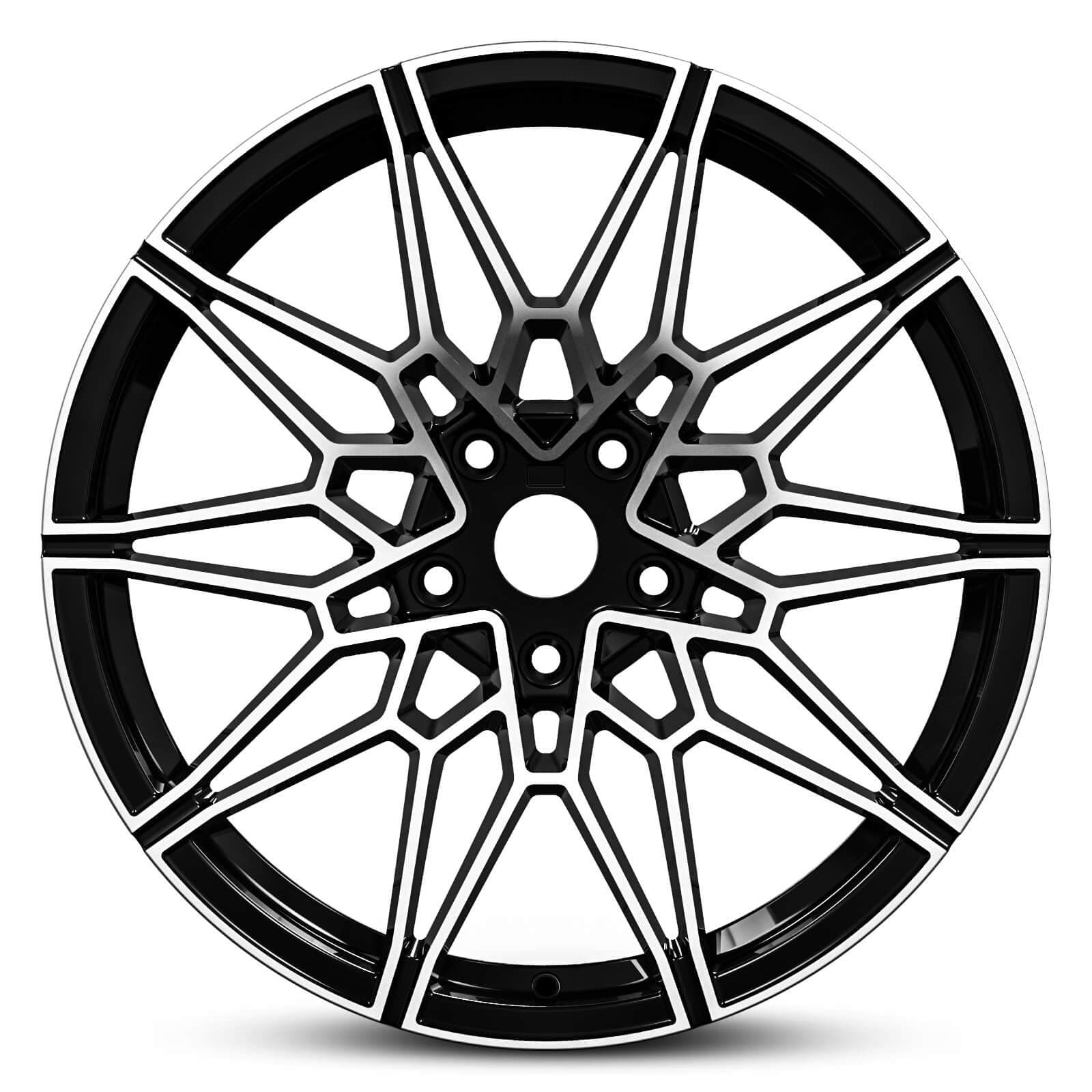 Wheel EURO SPEC REPLICA WEB 877 MACHINED BLACK