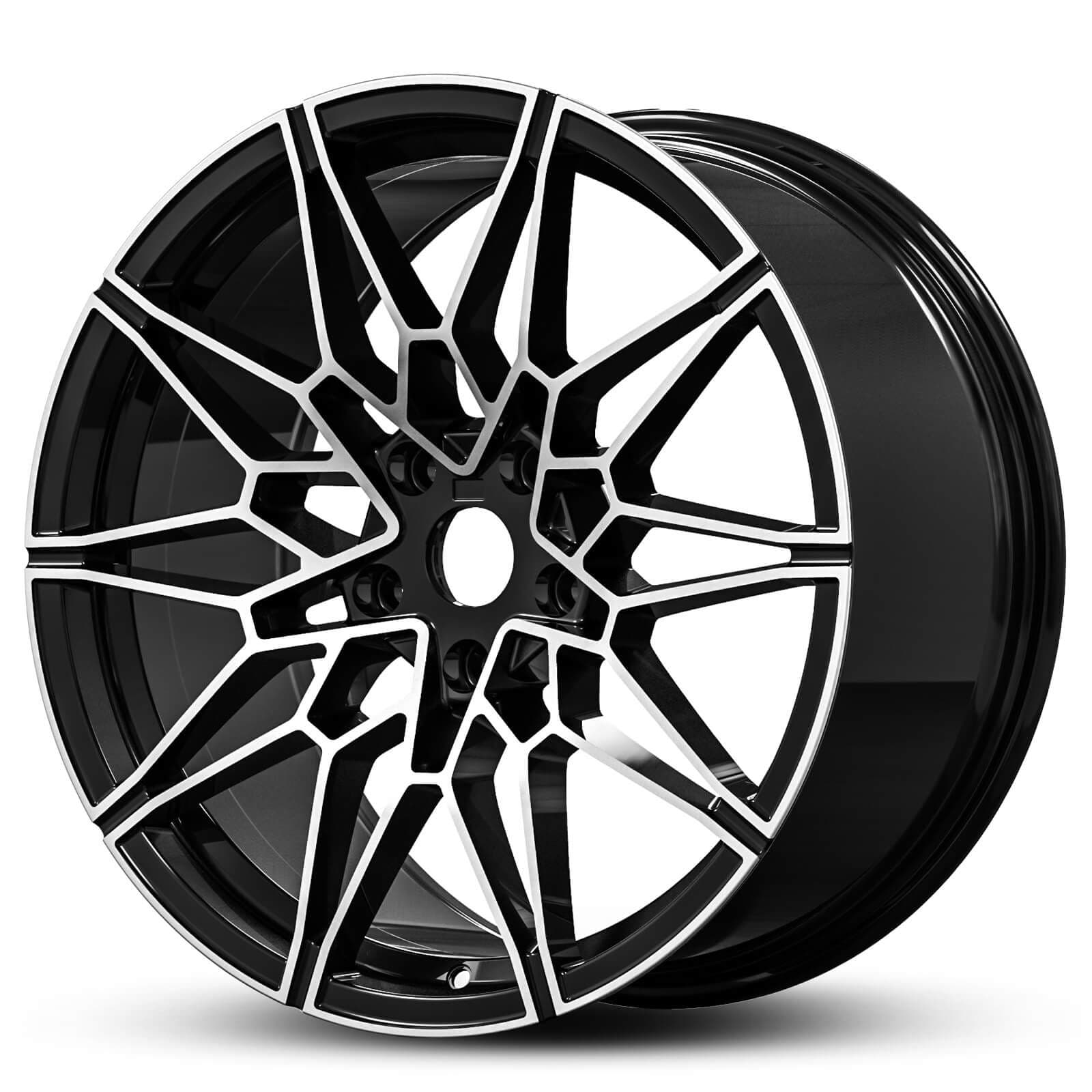 Wheel EURO SPEC REPLICA WEB 877 MACHINED BLACK