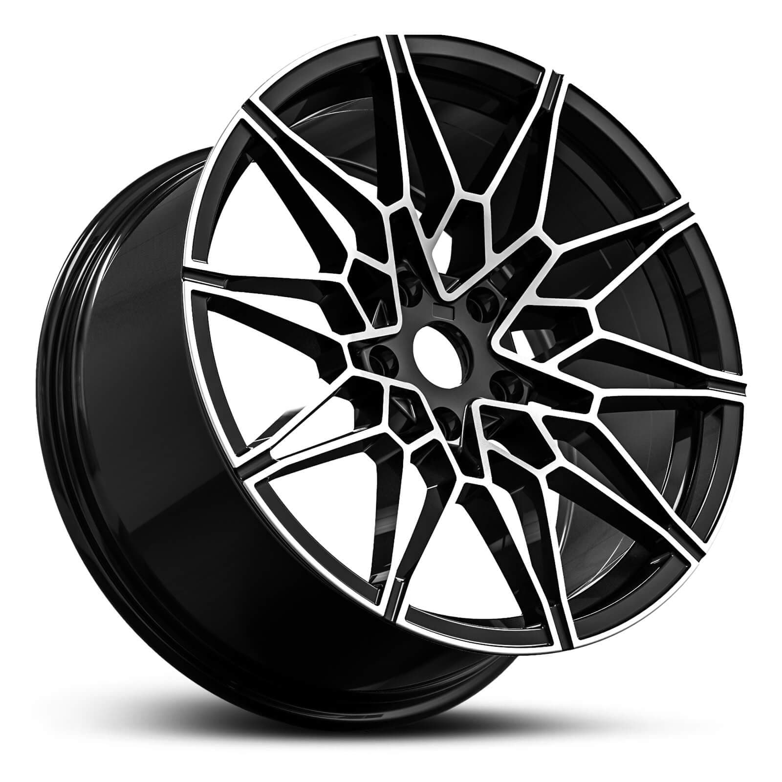 Wheel EURO SPEC REPLICA WEB 877 MACHINED BLACK
