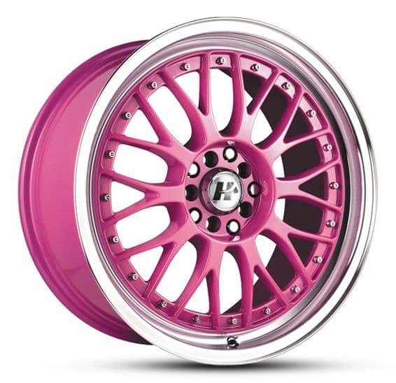 Hussla 021 Pink Machined Lip 18x8.5
