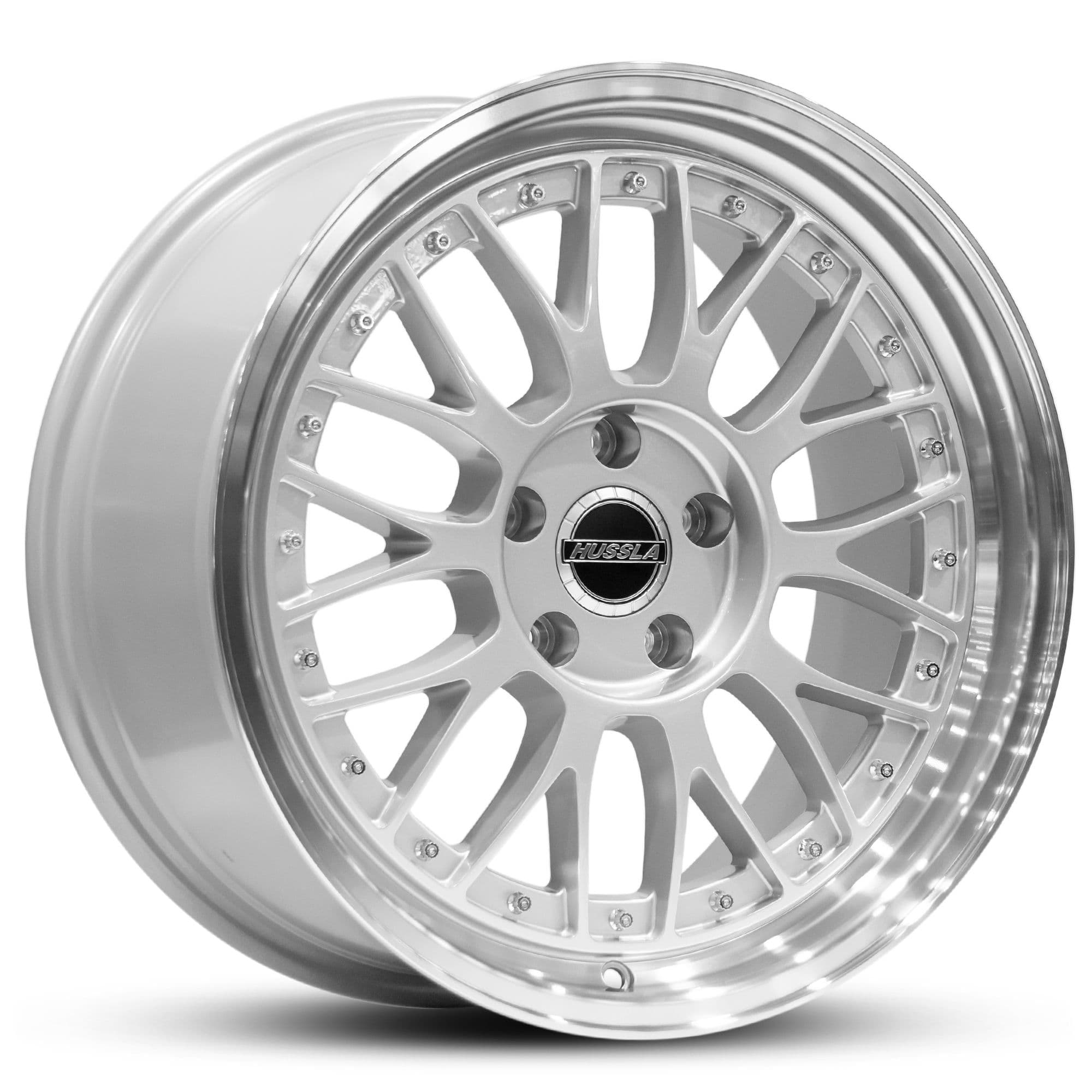Hussla 021 Silver Machined Lip 17x7