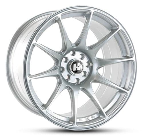 Hussla 027 Bright Silver 17x8.25