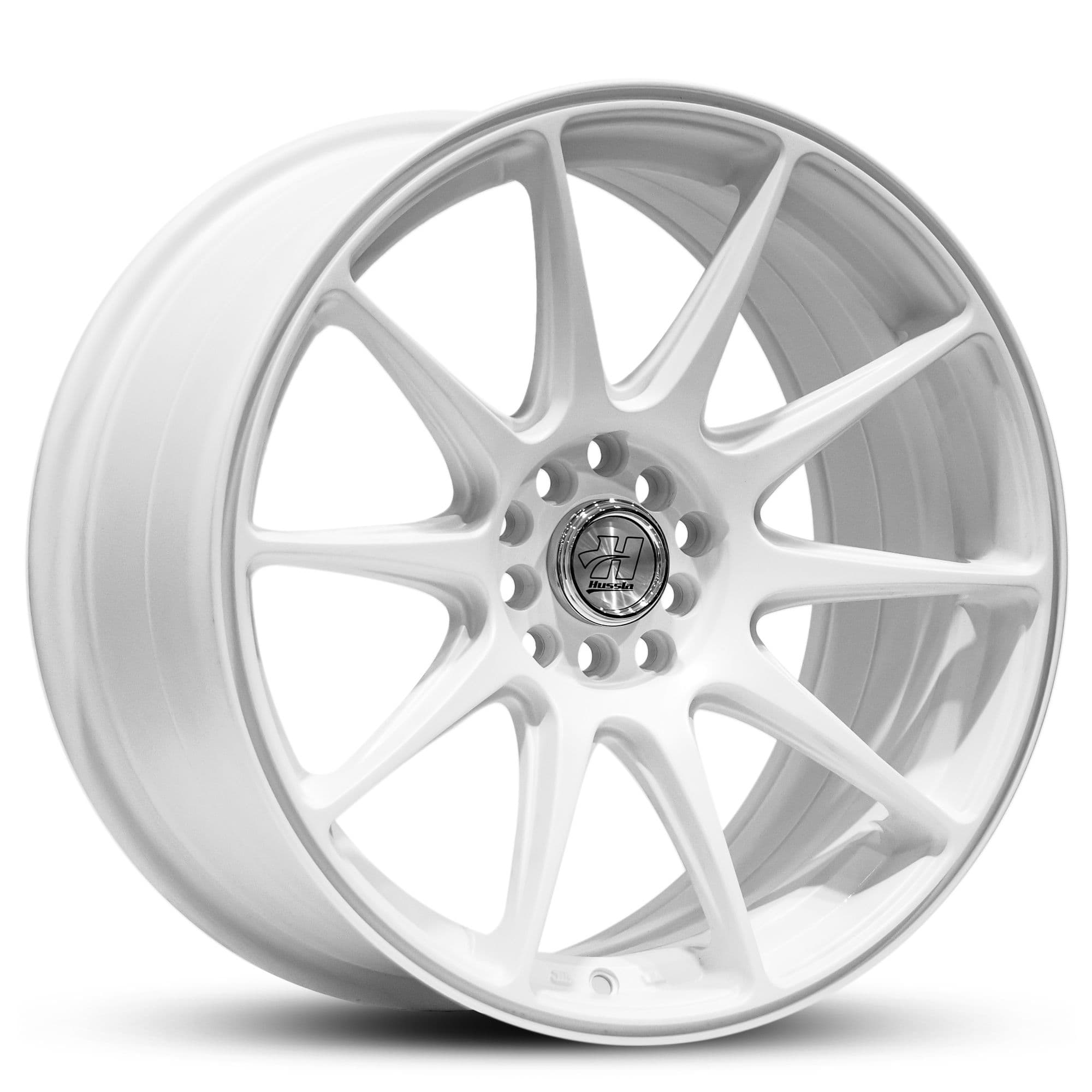 Hussla 027 Matte White 18x8.75