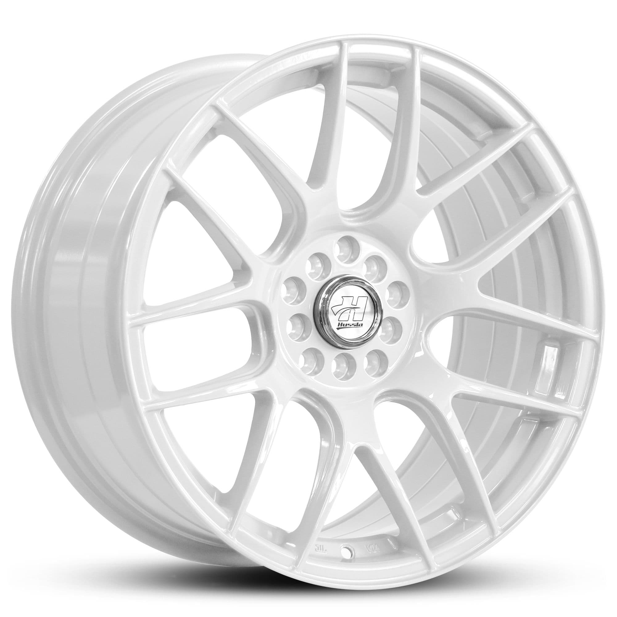 Hussla 030 Gloss White 18x8.75