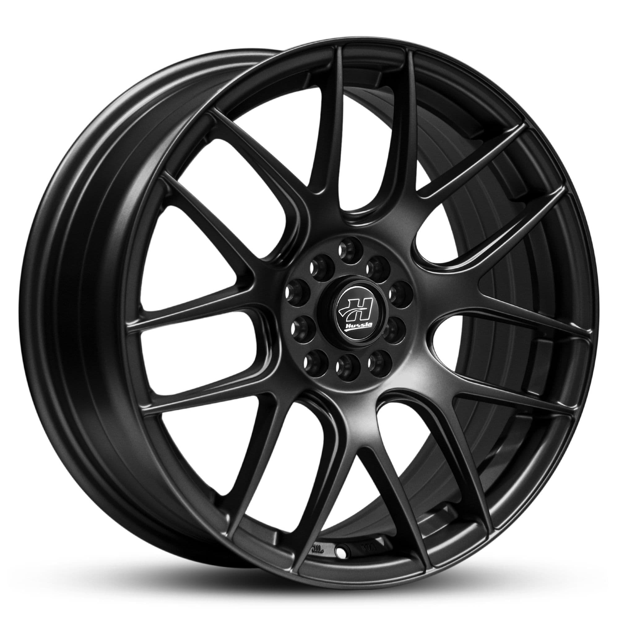 Hussla 030 Matte Black 17x7.5