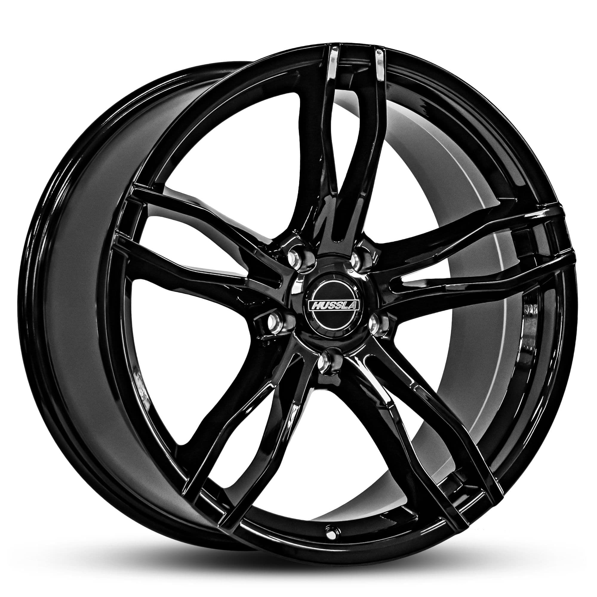 Hussla All Star Gloss Black 20x9.5