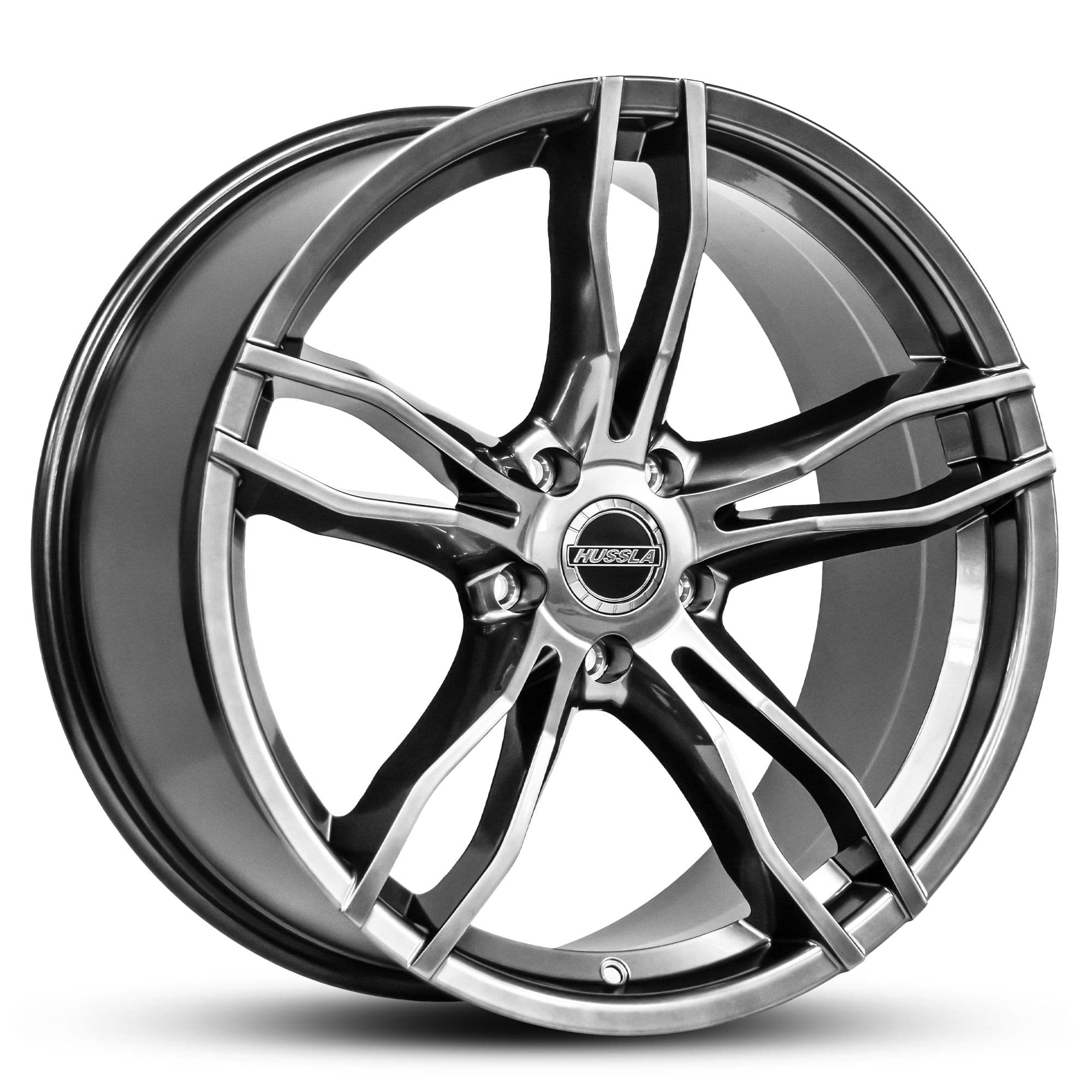 Hussla All Star Hyper Black 20x9.5