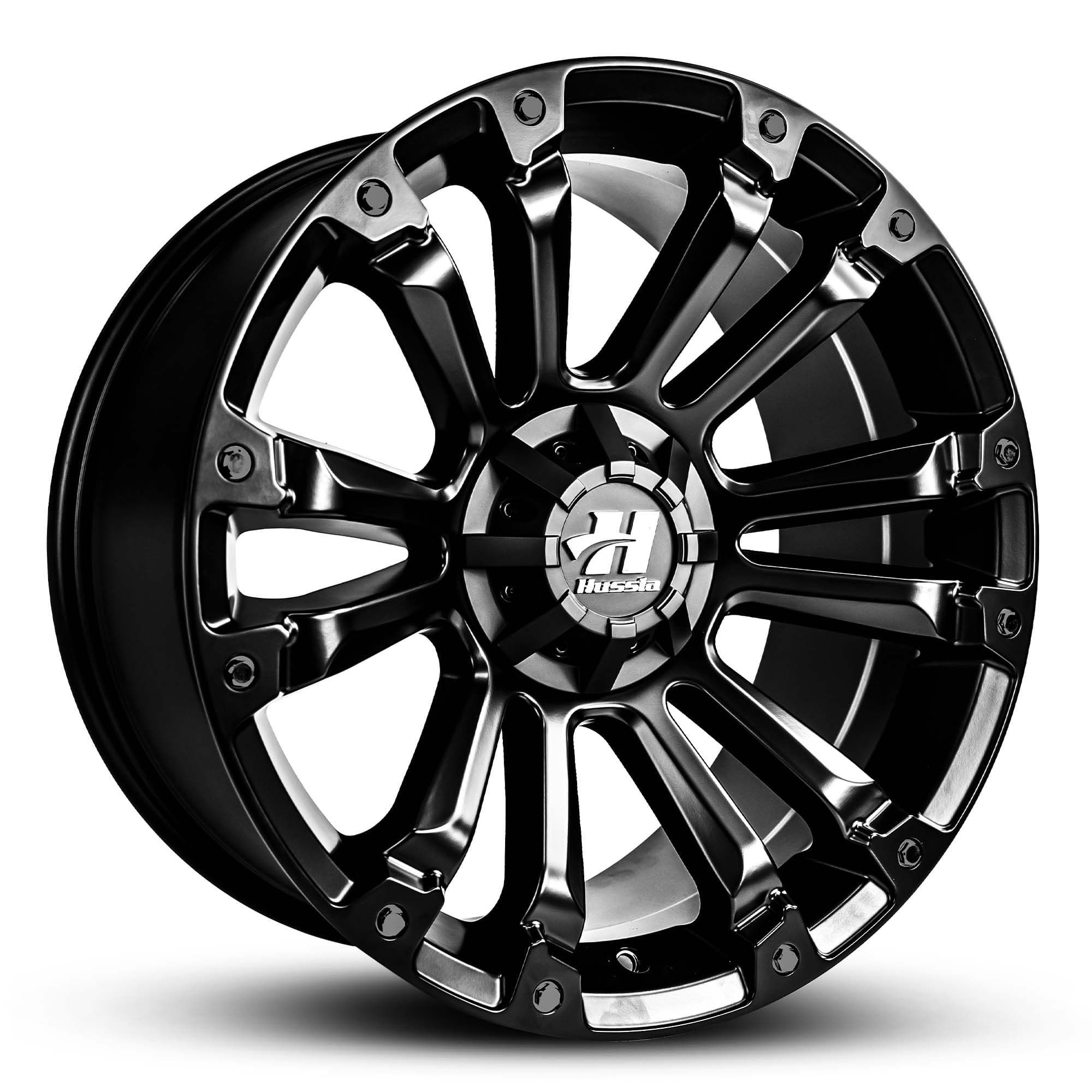 Hussla Ambush Gloss Black 17x8