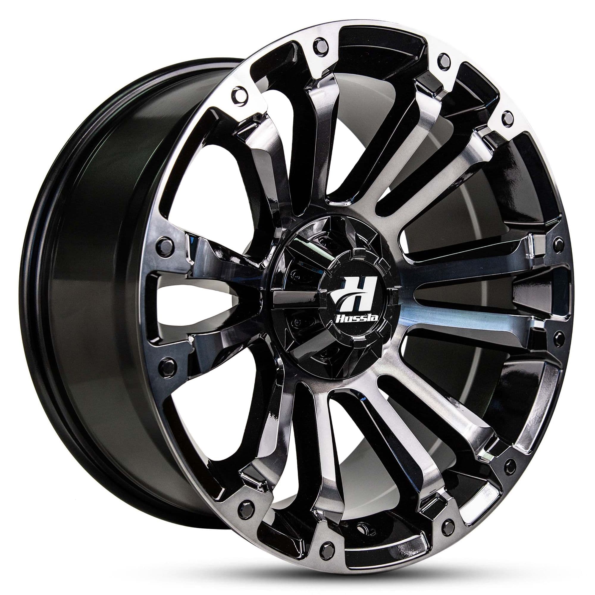 Hussla Ambush Gloss Black Dark Tint Face 17x9
