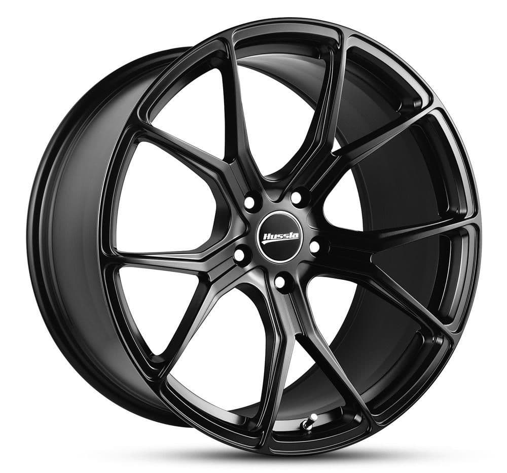 Hussla Breezy Matte Black 20x10