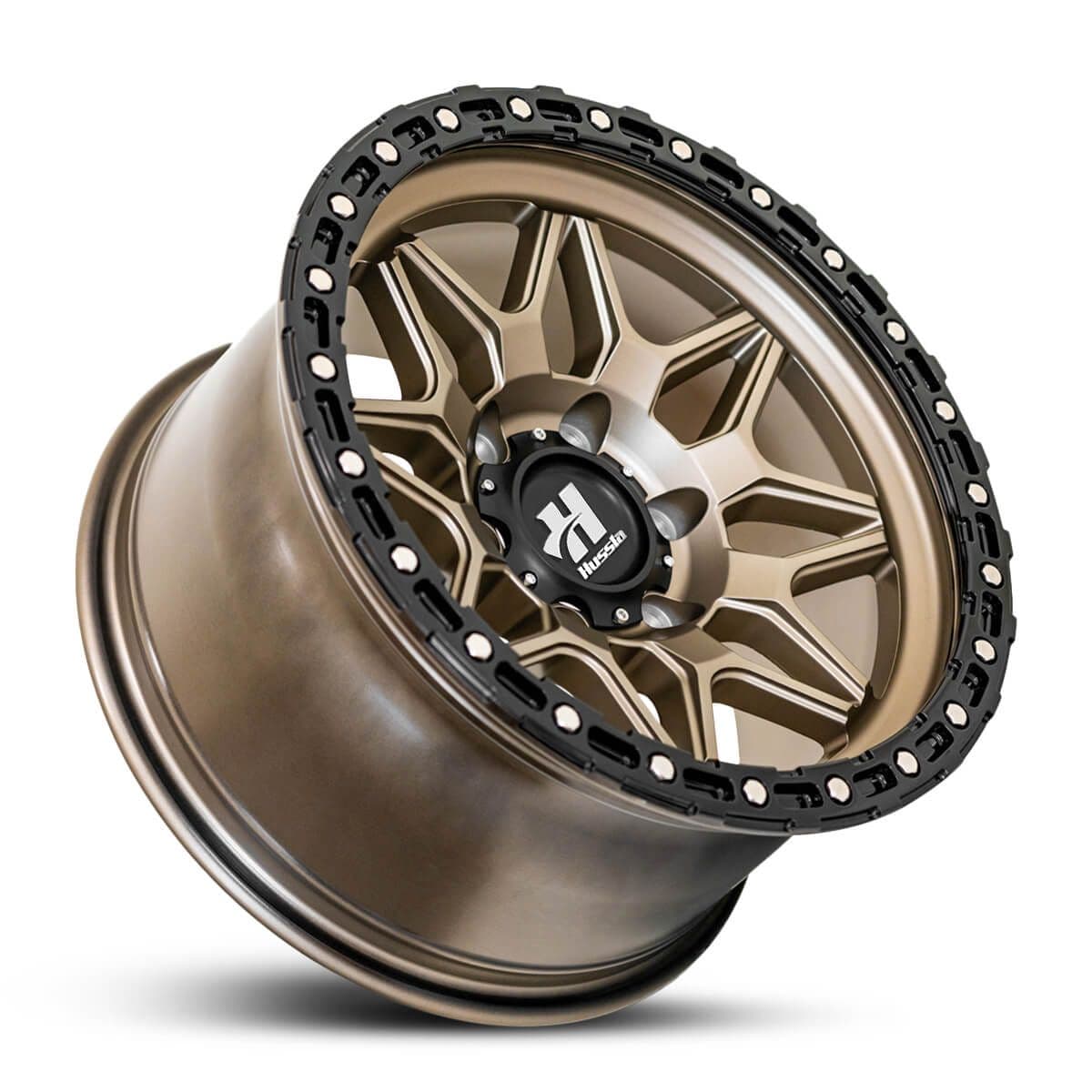 Wheel HUSSLA CADET MATTE BRONZE BLACK LIP