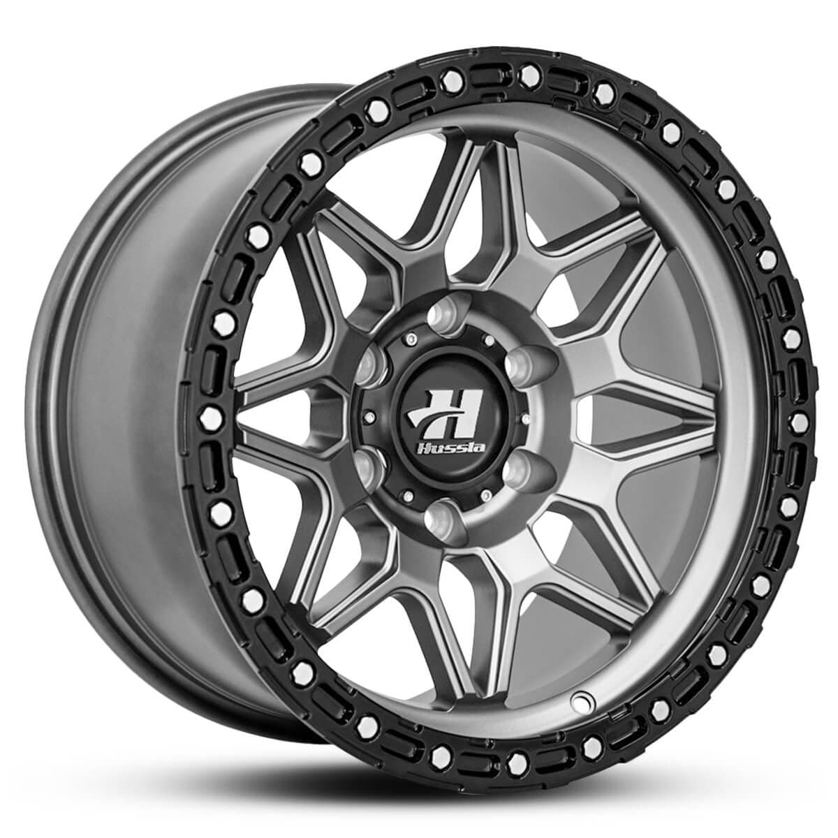 Wheel HUSSLA CADET MATTE GREY BLACK LIP