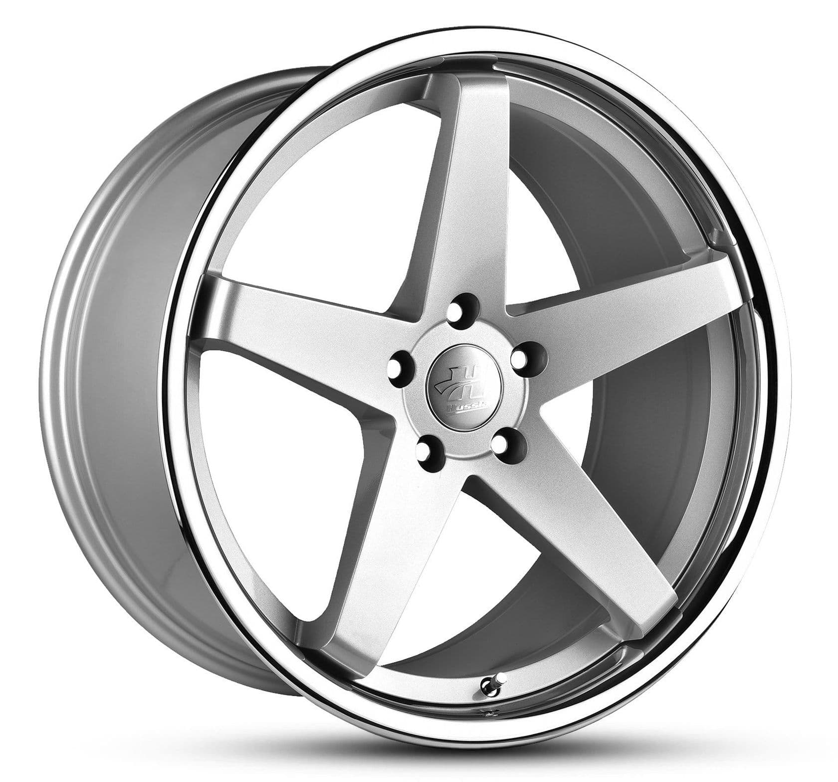 Hussla Chase Bright Silver Chrome Lip 20x8.5